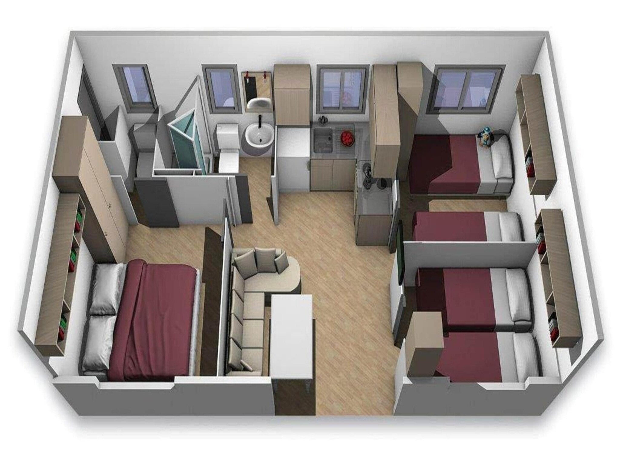 Ferienwohnung Mobile Homes San Francesco Desenzano-Garda Family