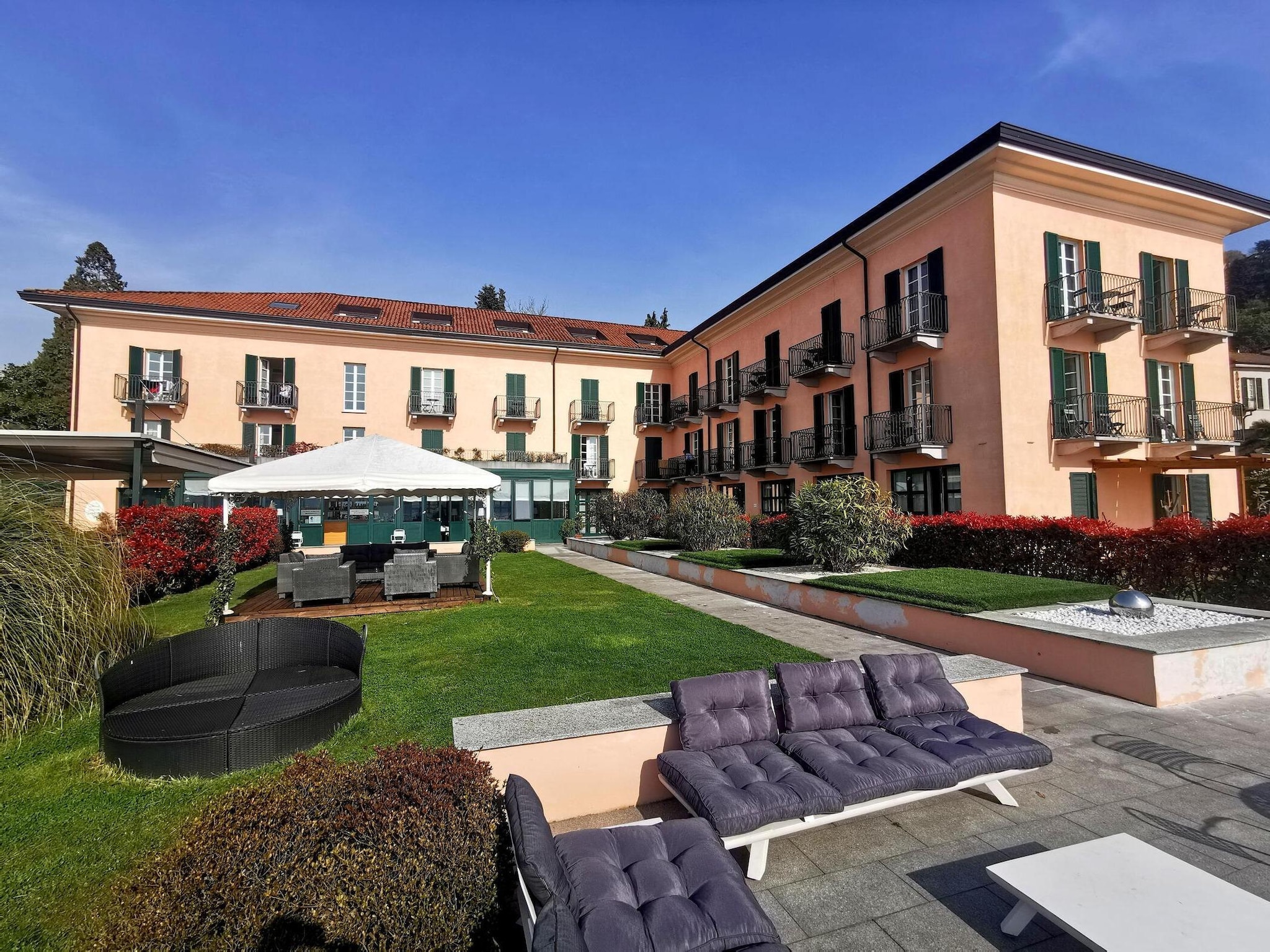 公寓 Residence Antico Verbano Meina-Bilo 3J - 2 pers