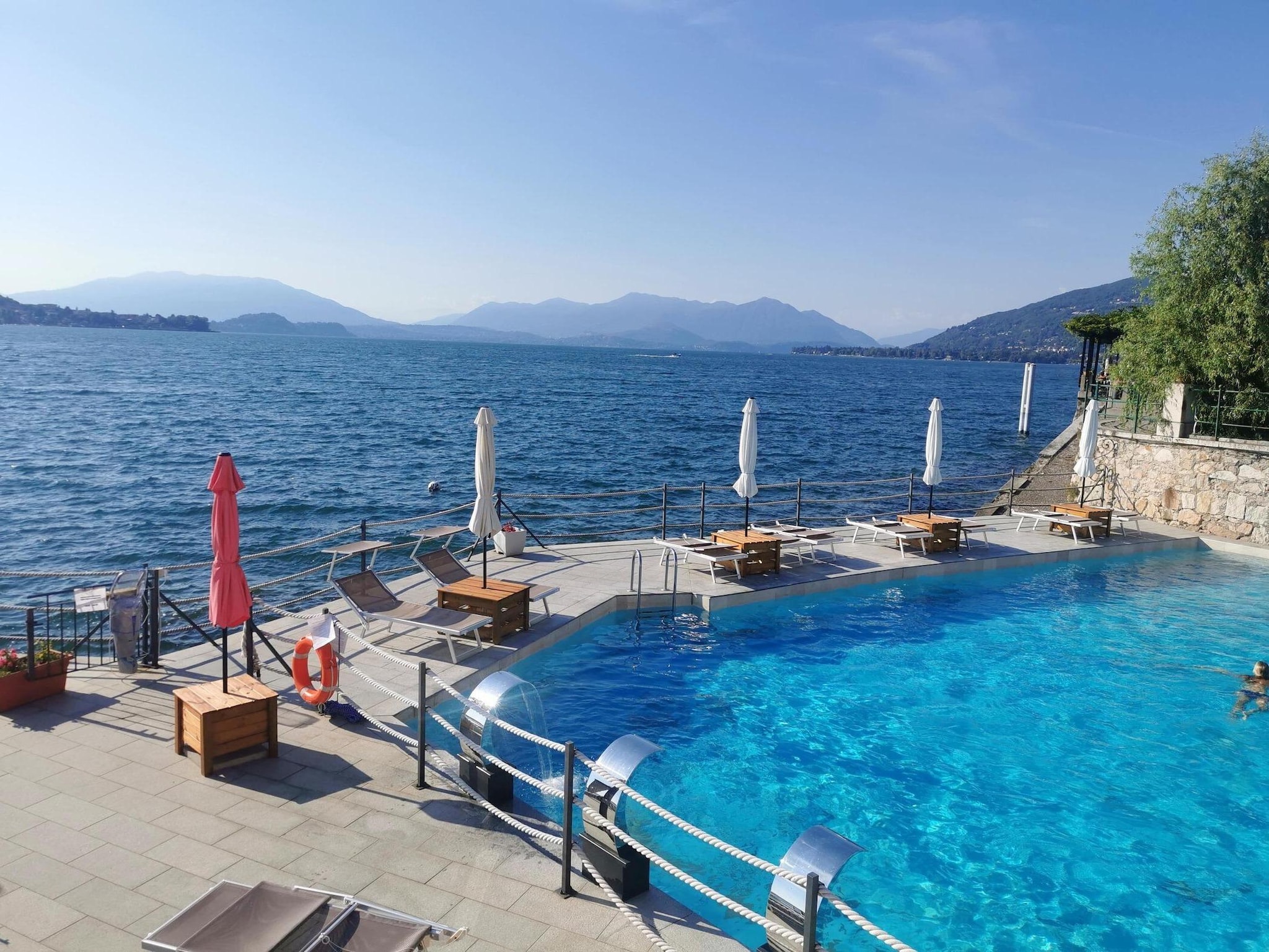 公寓 Residence Antico Verbano Meina-Bilo 3J - 2 pers