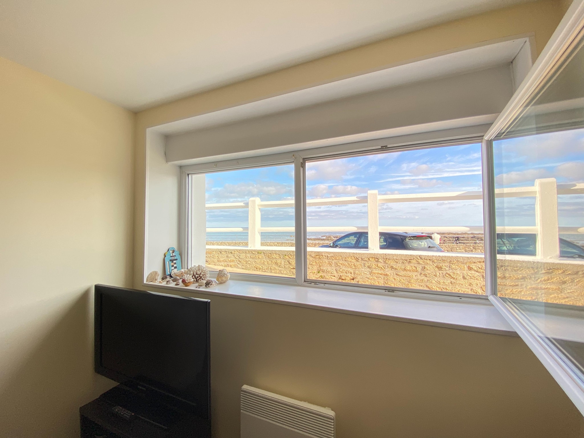Ferienwohnung Charmant appartement face mer à Lodonnec Loct