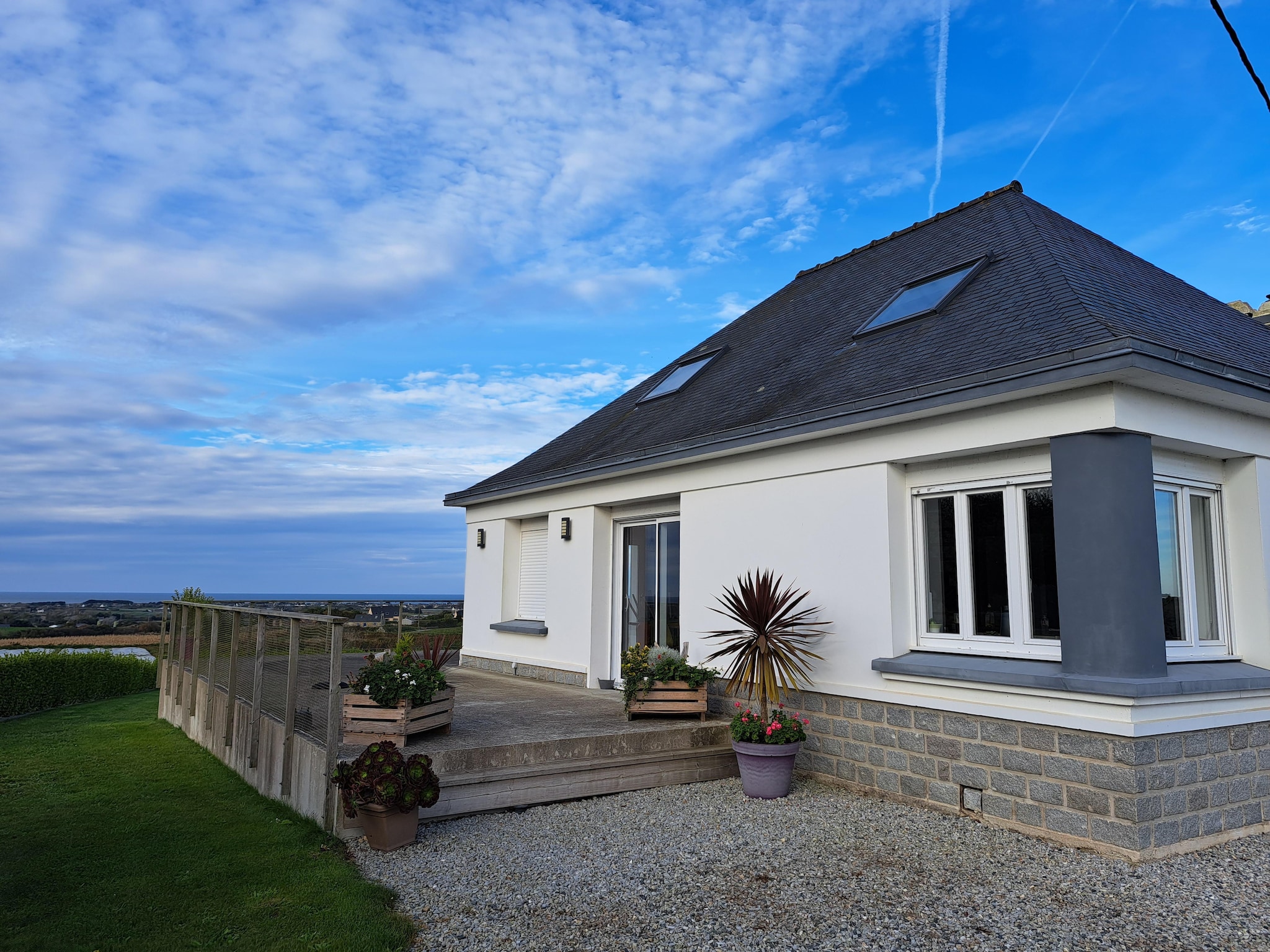  Ferienhaus mit Meerblick Cléder 10 Pers