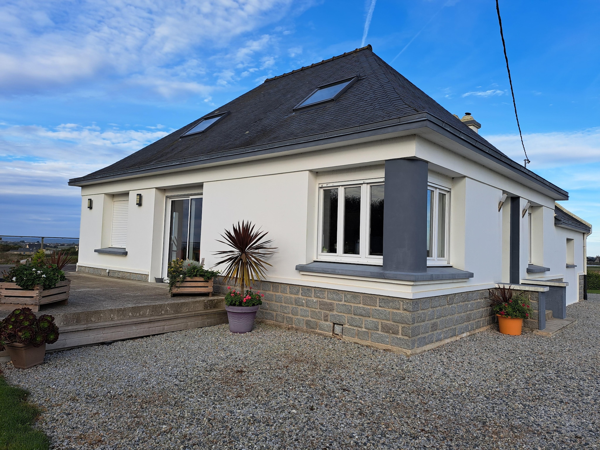   Ferienhaus mit Meerblick Cléder 10 Pers
