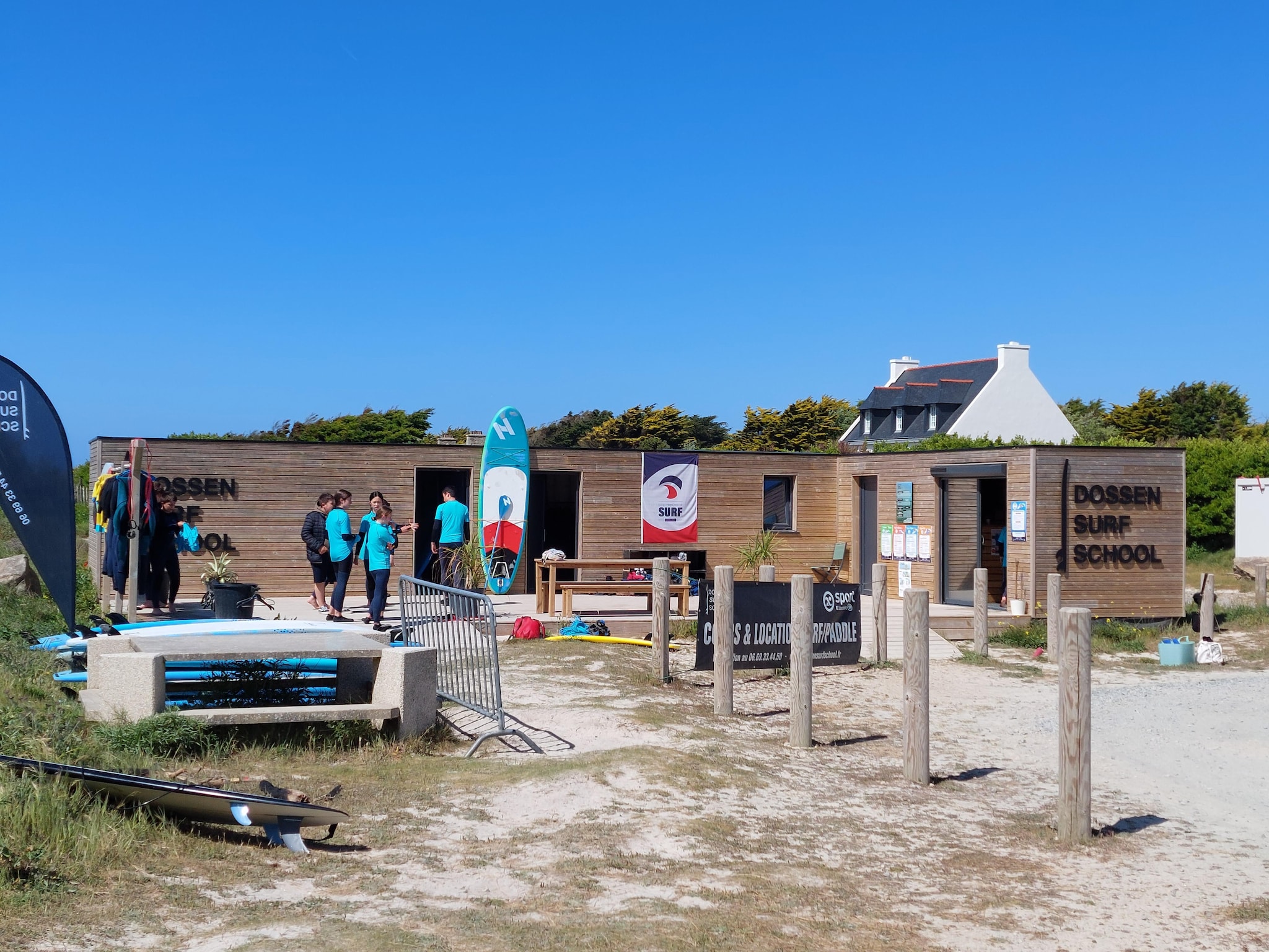   Ferienhaus mit Meerblick Cléder 10 Pers