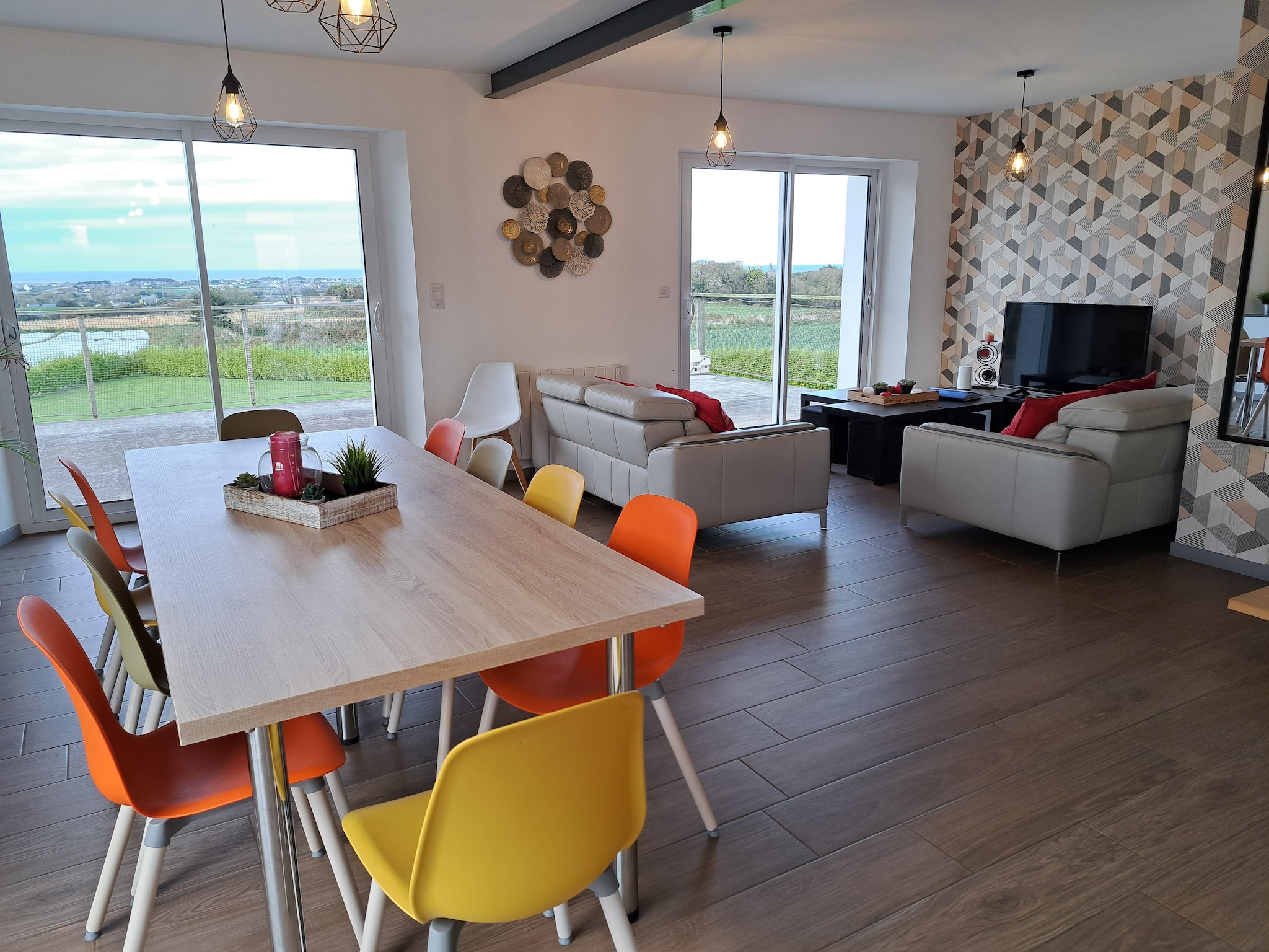   Ferienhaus mit Meerblick Cléder 4 Pers