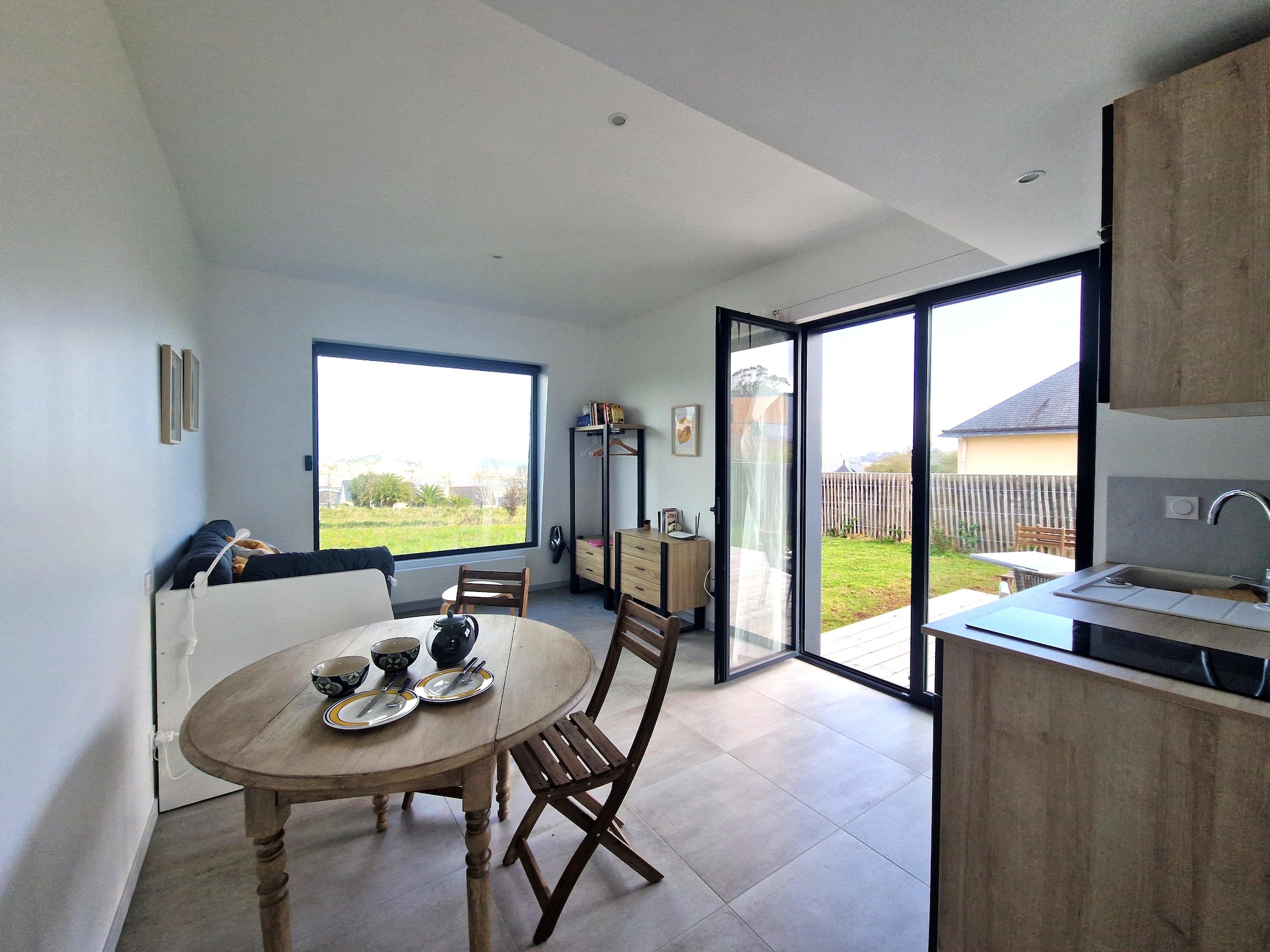   Villa d'architecte avec vue mer panoramique Locqui