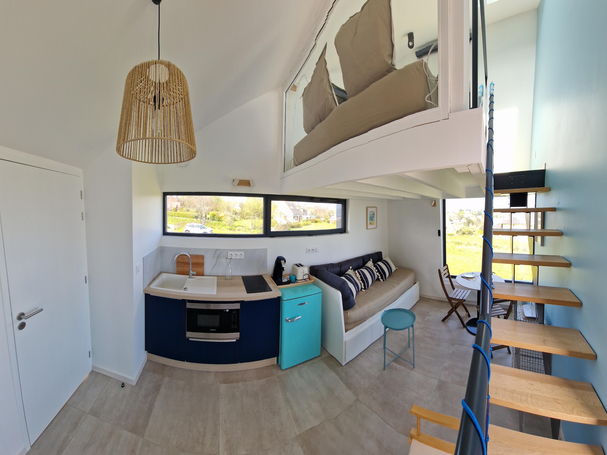   Villa d'architecte avec vue mer panoramique Locqui