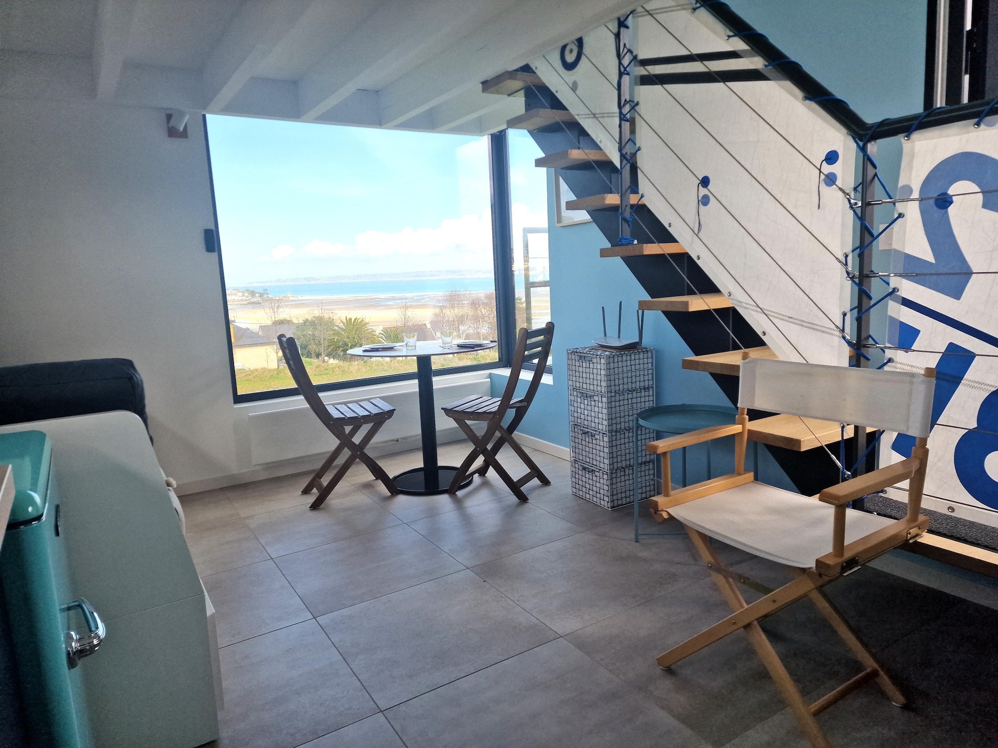   Villa d'architecte avec vue mer panoramique Locqui