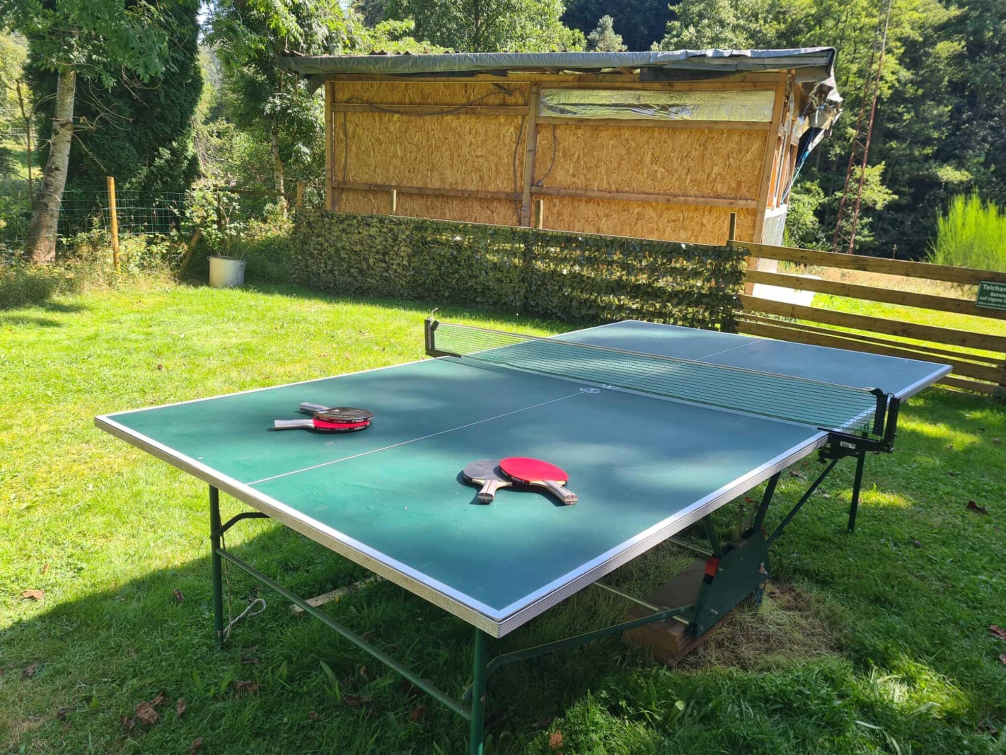   Ferienhaus mit eigener Bar am Bach in Saint Quirin