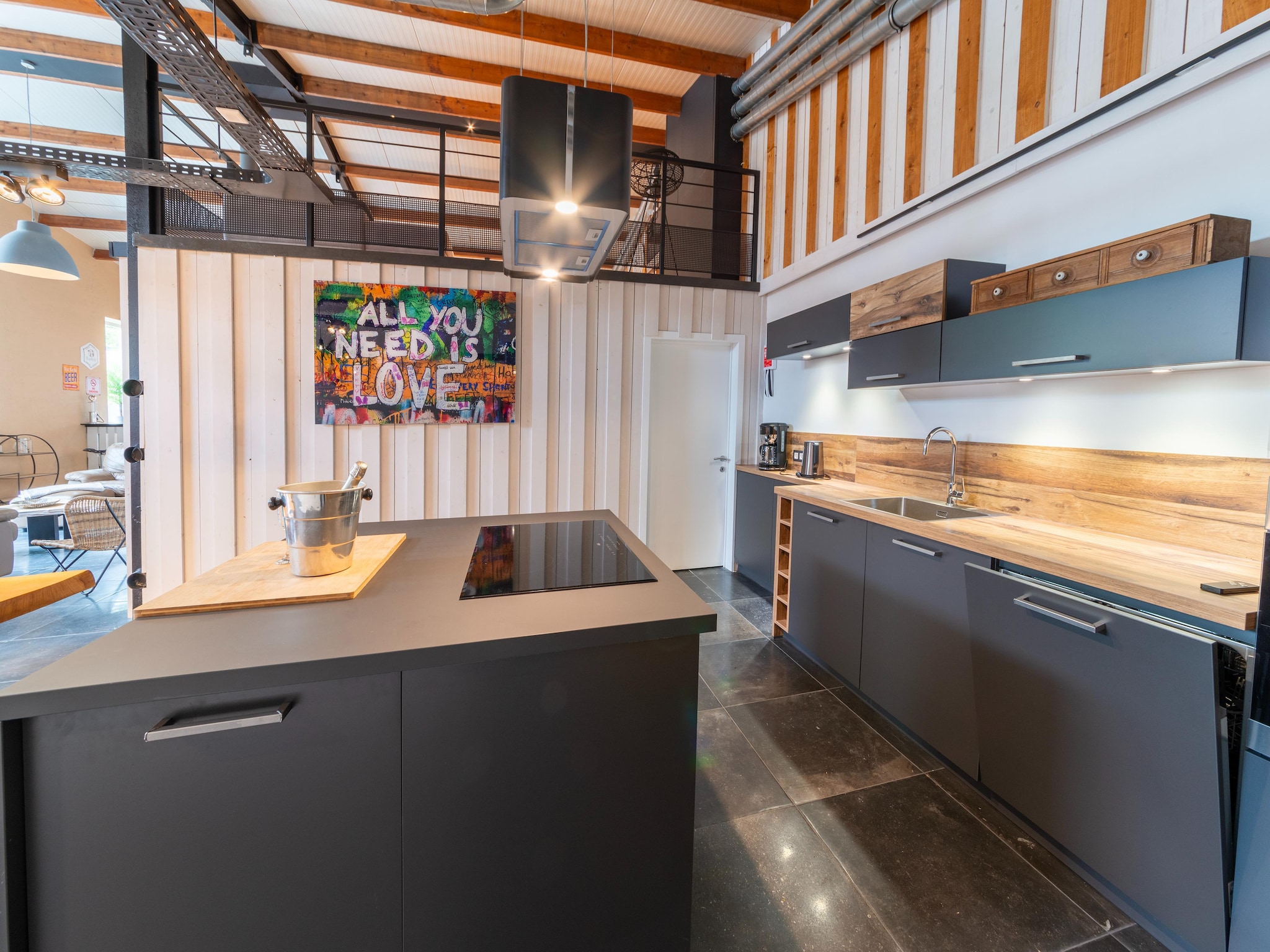   Gite à la ferme avec Piscine intérrieur