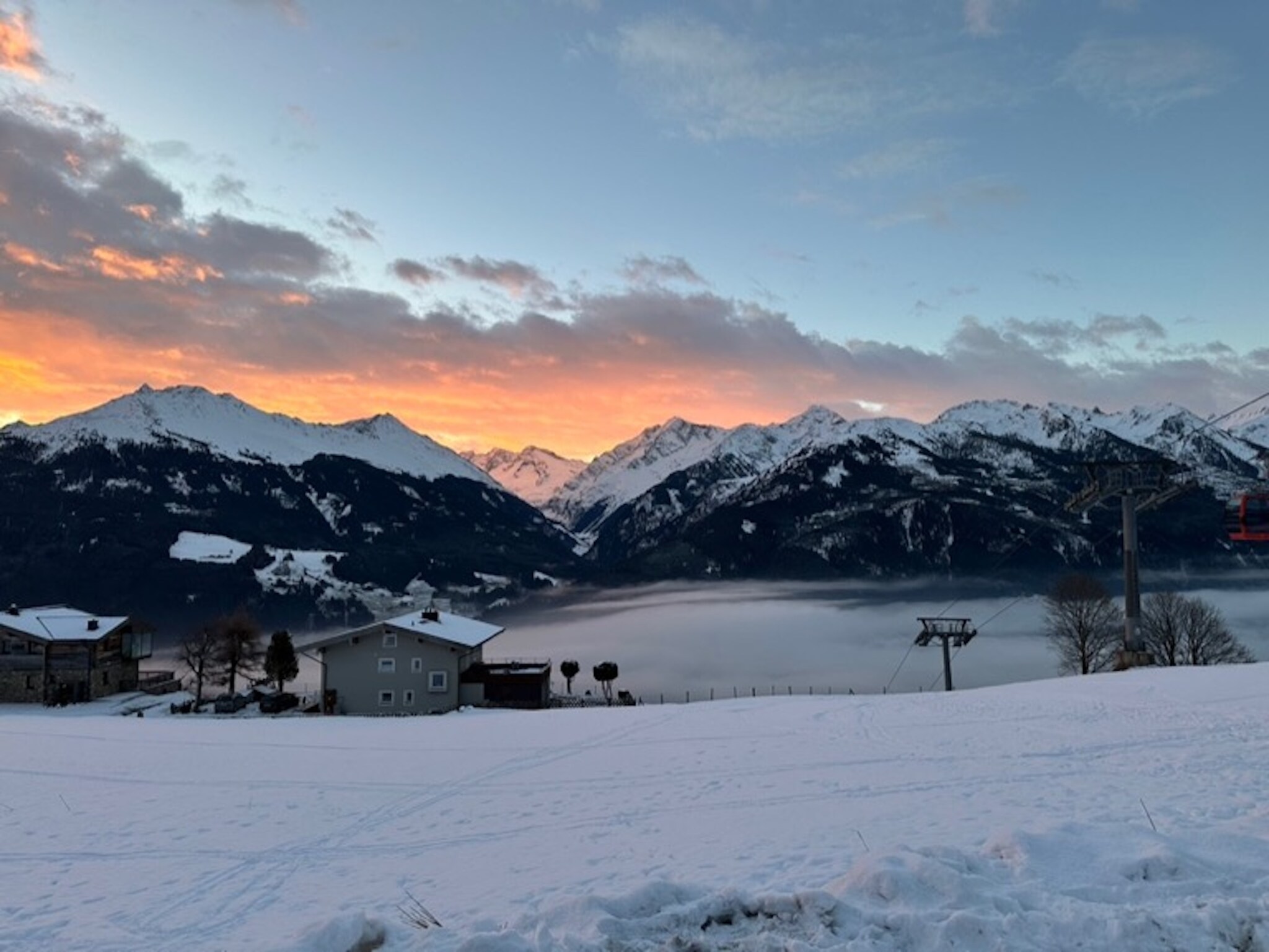 公寓 Ski in/ Ski out Traum Ferienwohnung im Skigebiet K