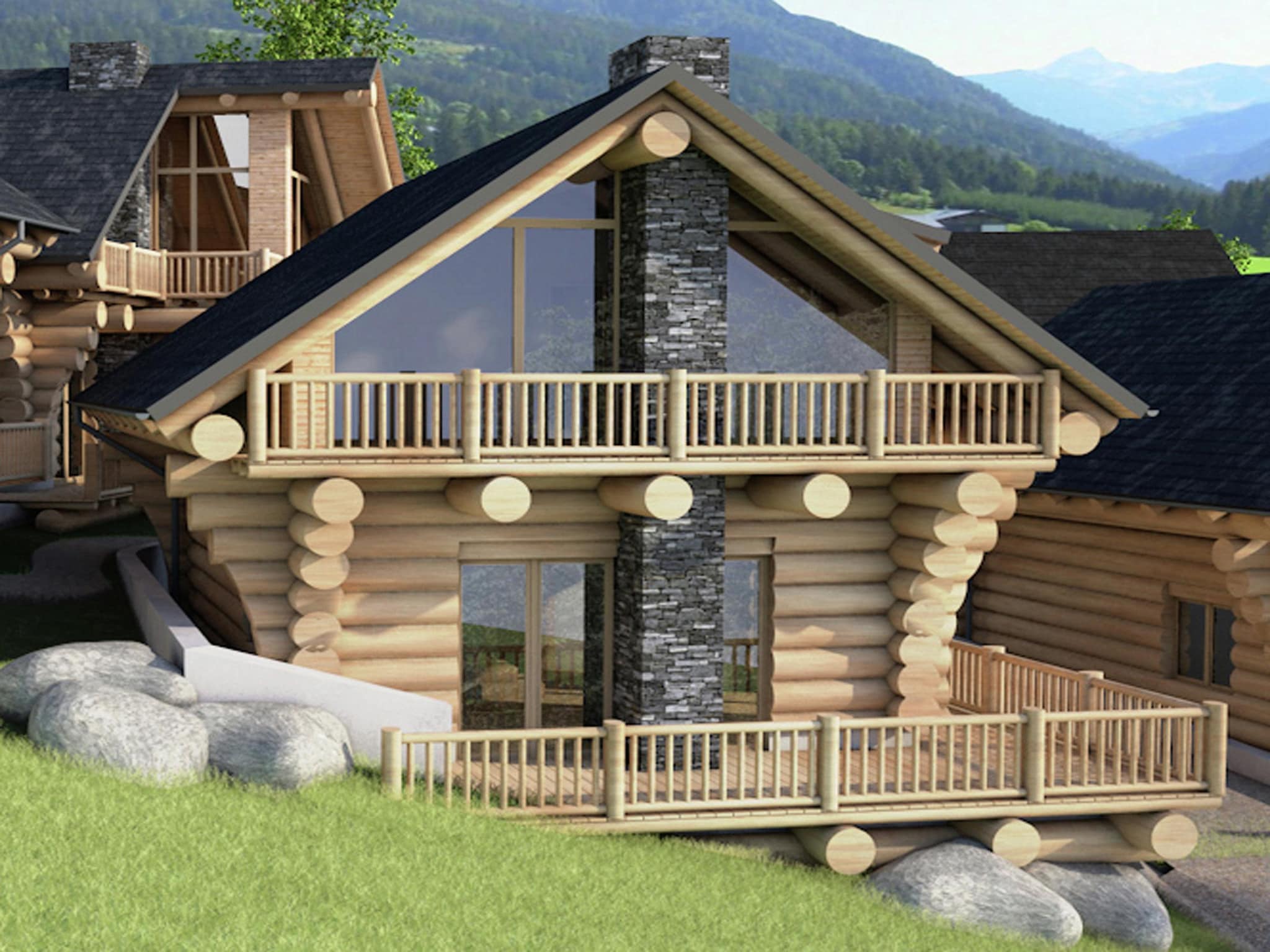 Ferienhaus Chalet Lawens
