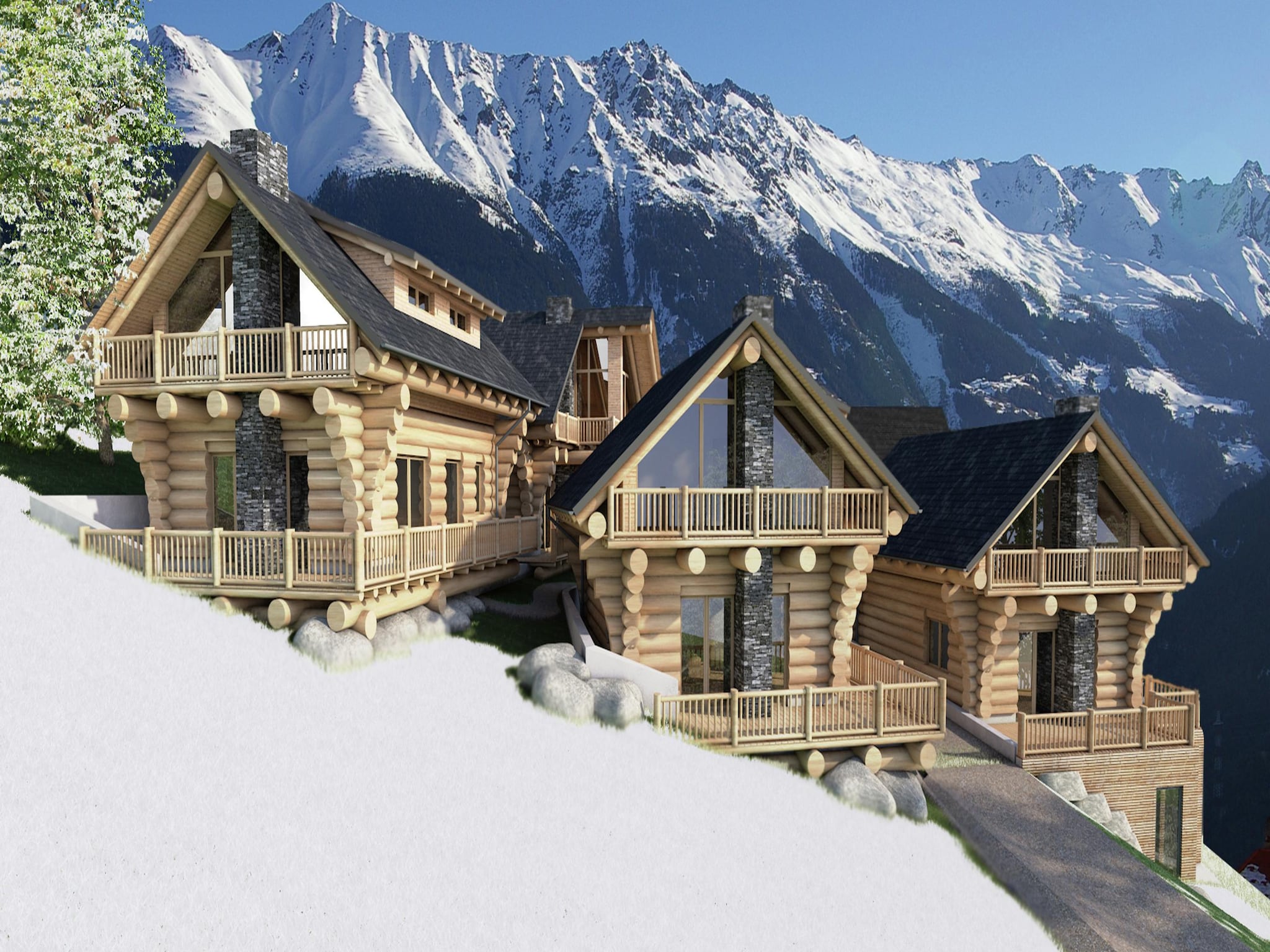 Ferienhaus Chalet Lawens