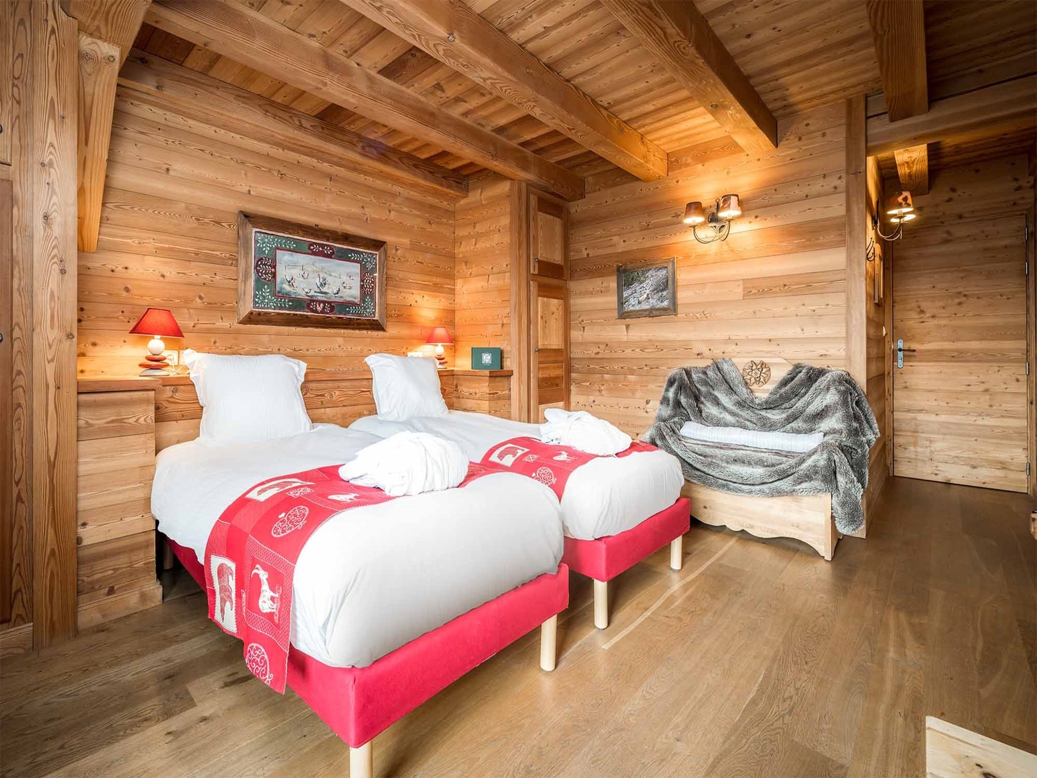 Ferienhaus Chalet Lièvre Blanc