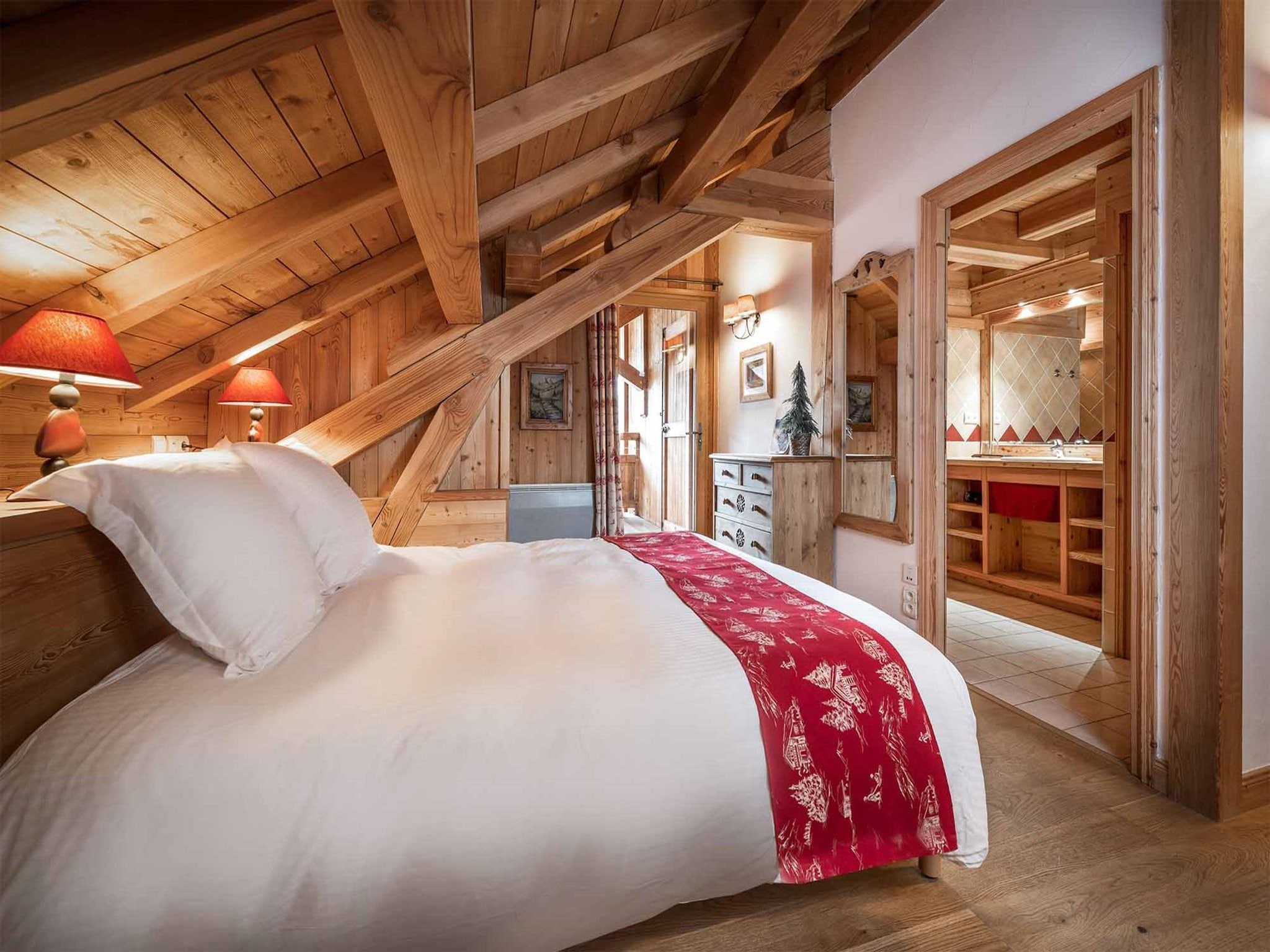 Ferienhaus Chalet Lièvre Blanc