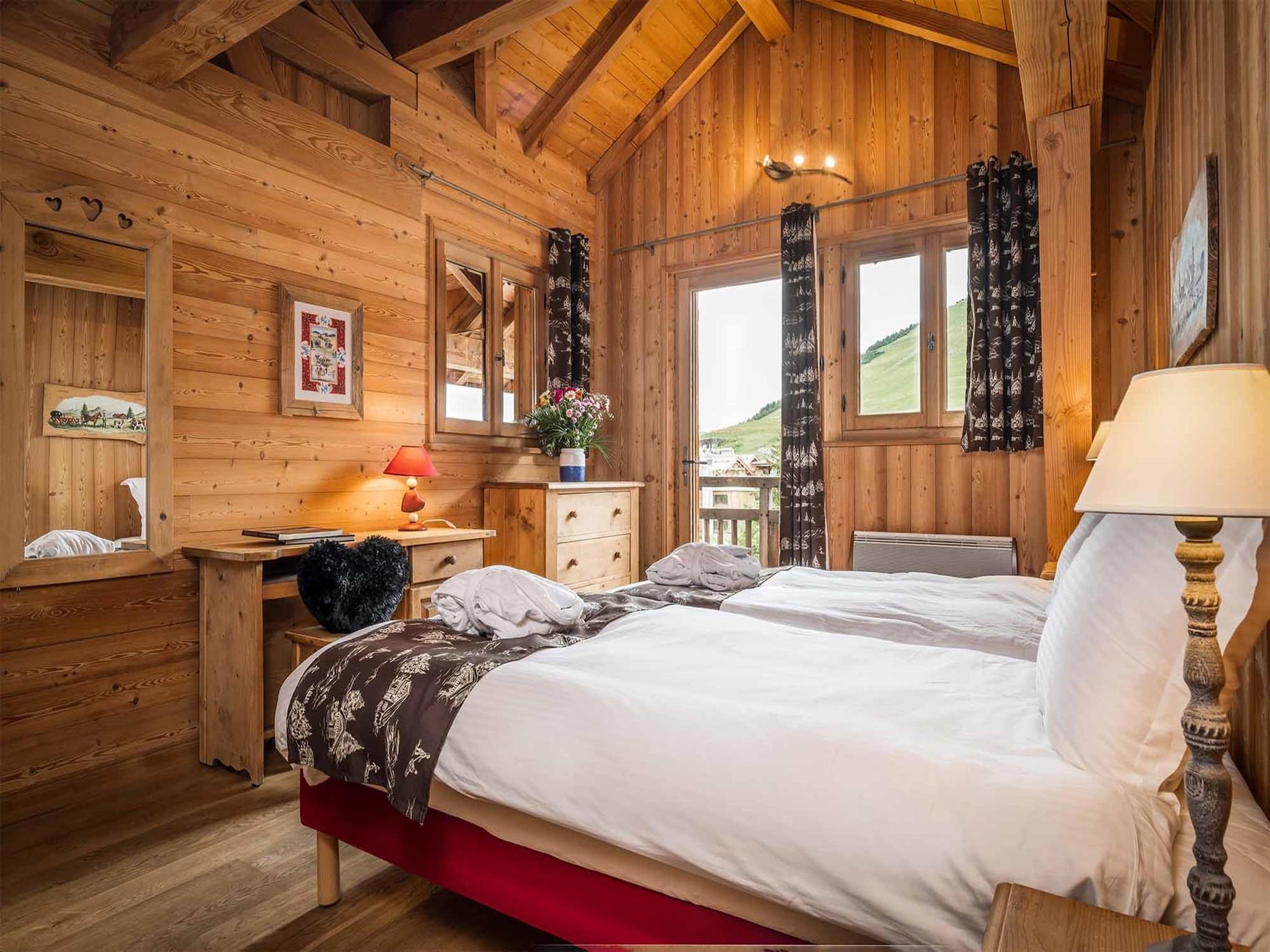 Ferienhaus Chalet Lièvre Blanc