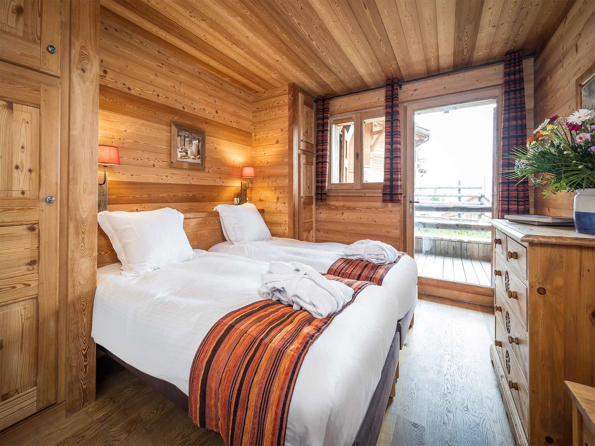 Ferienhaus Chalet Lièvre Blanc