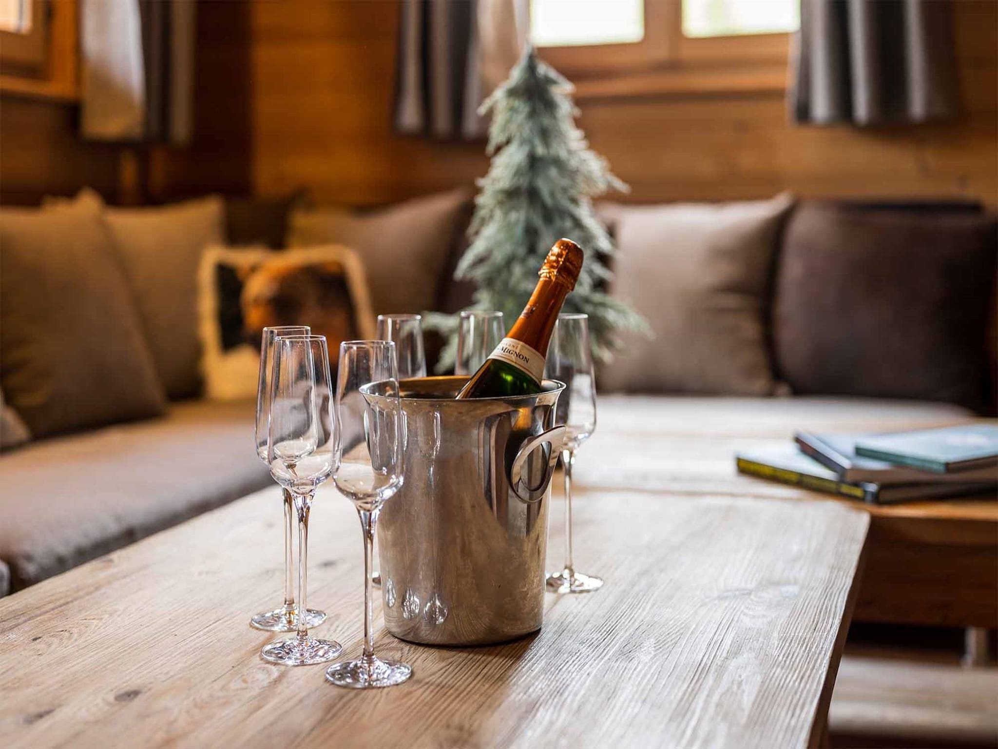 Ferienhaus Chalet Lièvre Blanc