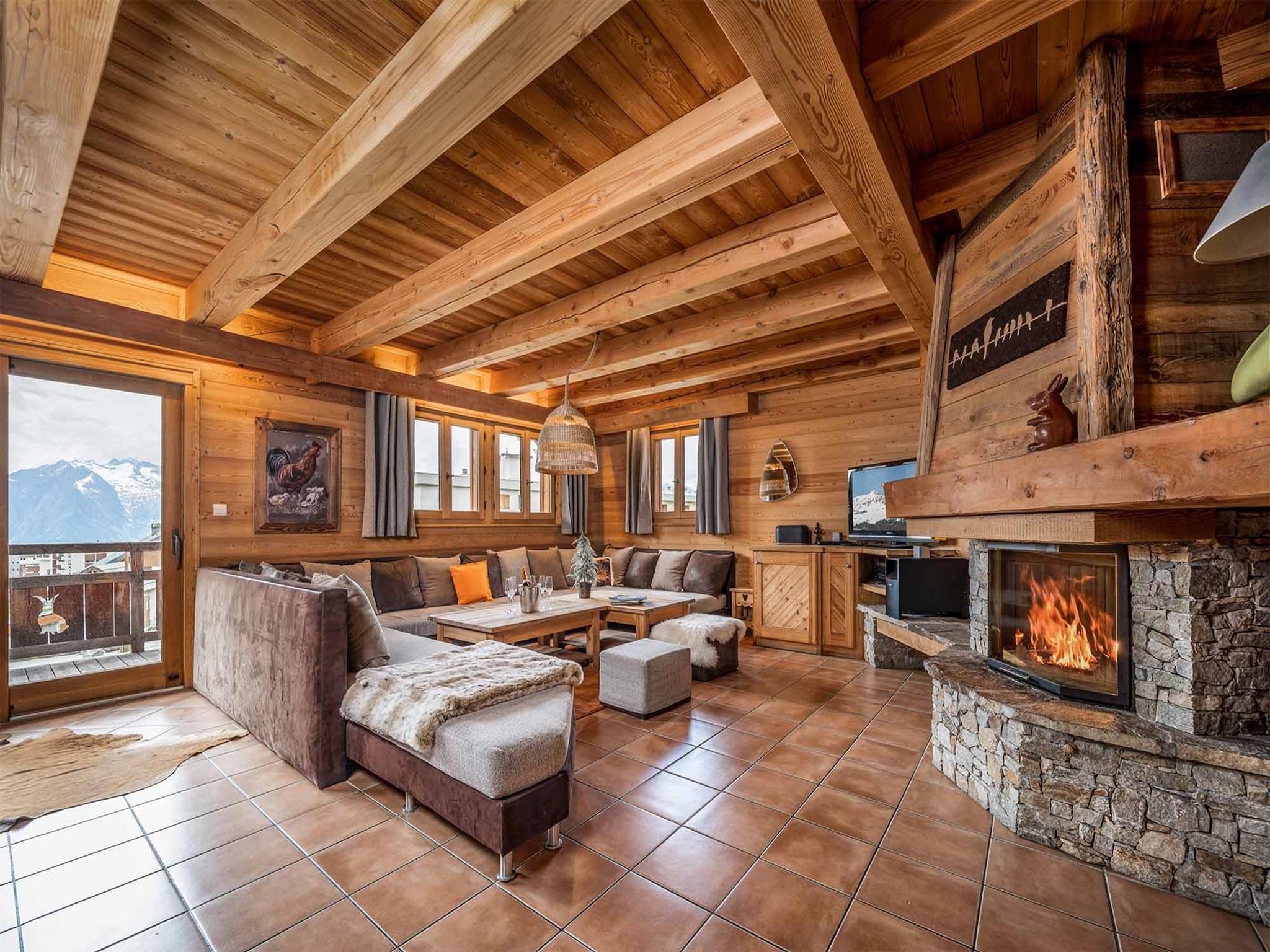 Ferienhaus Chalet Lièvre Blanc