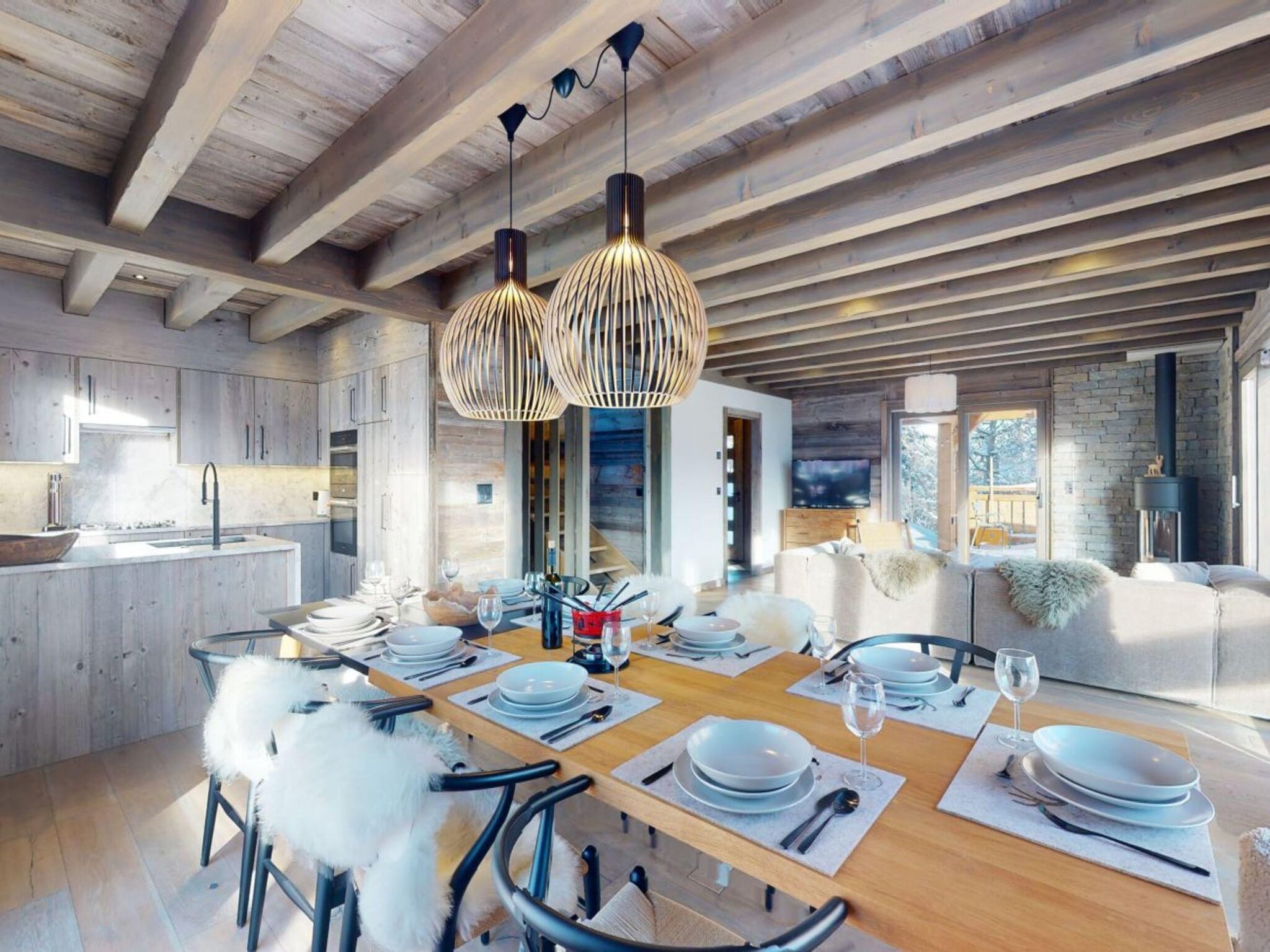 Feriebolig Ecureuil noir COSY & QUIET chalet 10 personnes