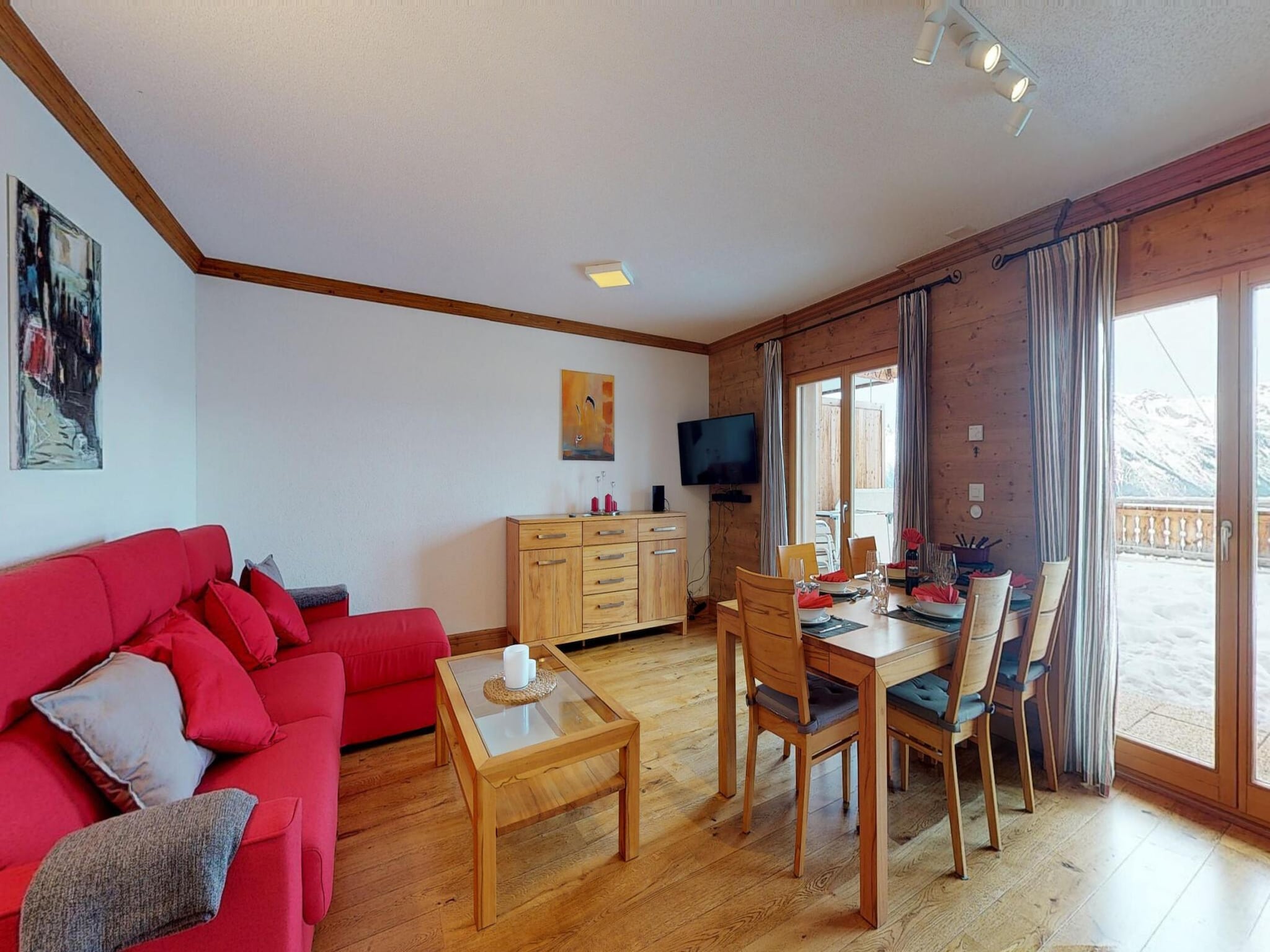 Ferienwohnung Hauts de Veysonnaz HV1 002 - SAUNA apartment 6 per