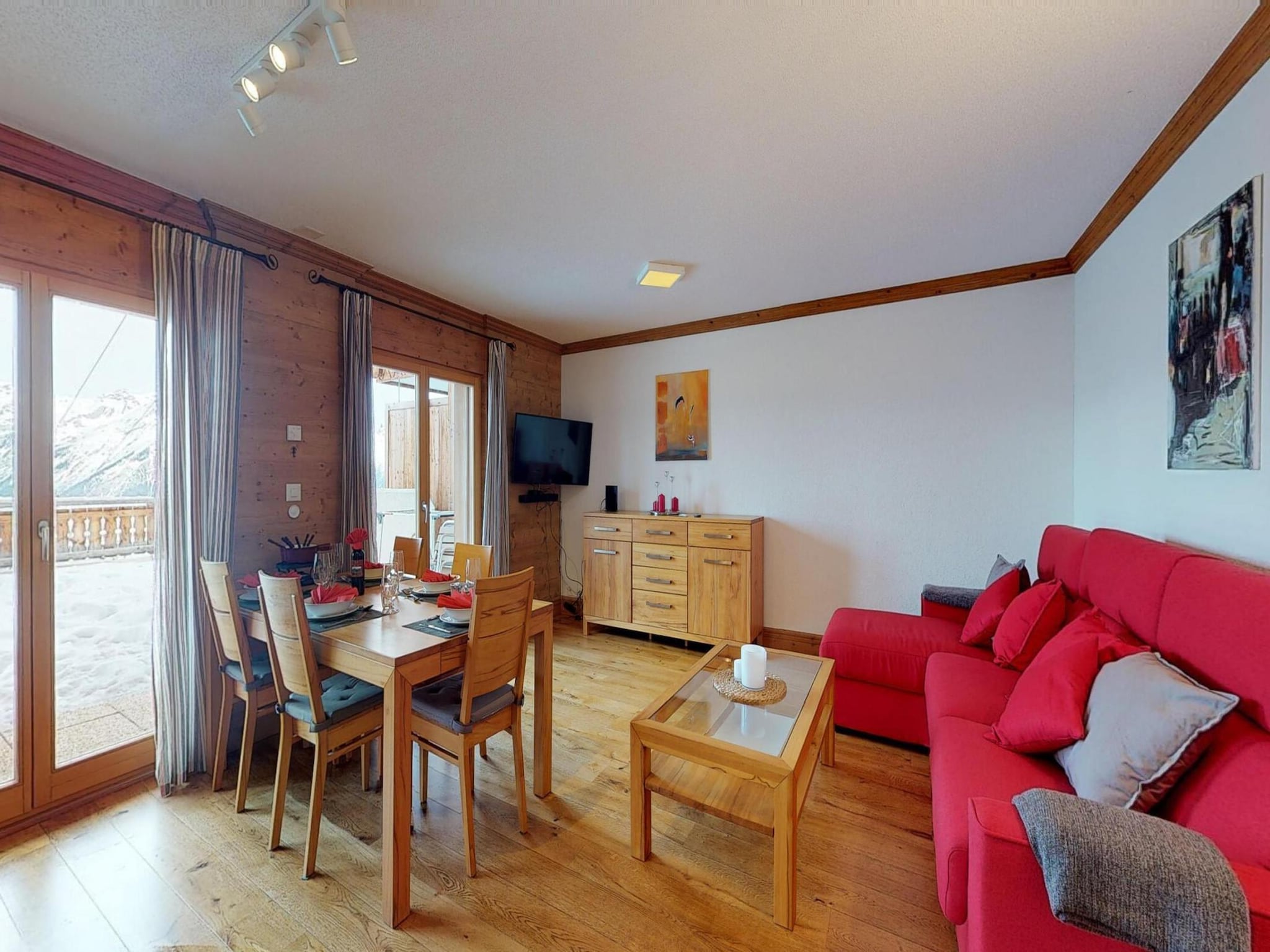 Ferienwohnung Hauts de Veysonnaz HV1 002 - SAUNA apartment 6 per