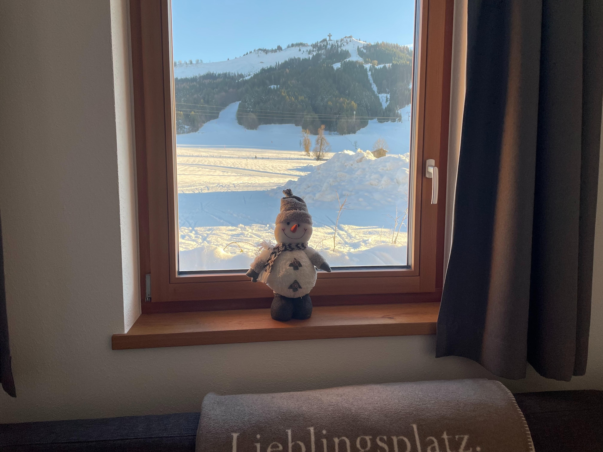 Vakantiehuis Luxusapartment mit Sauna am Berg