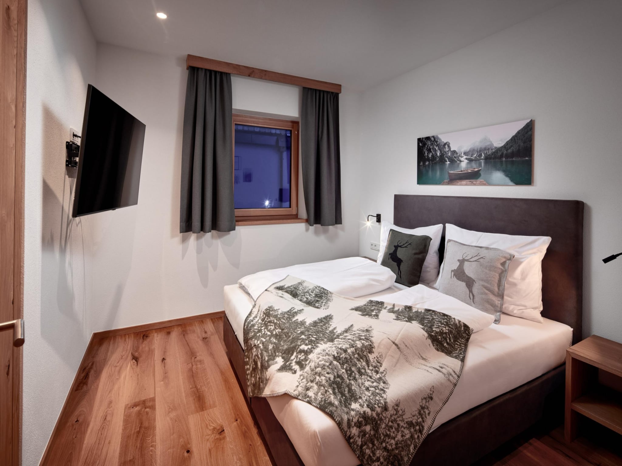 Vakantiehuis Luxusapartment mit Sauna am Berg