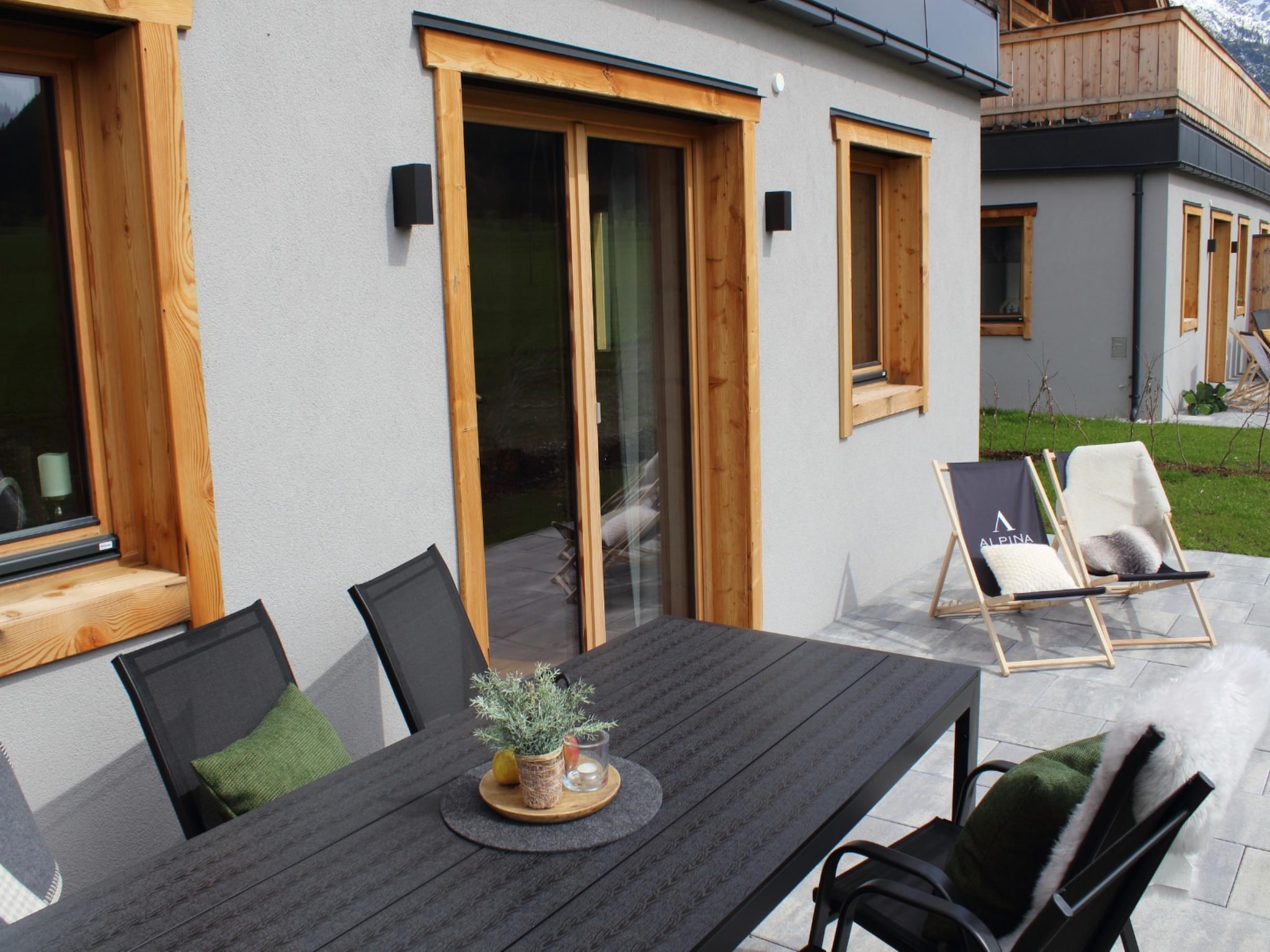 Vakantiehuis Luxusapartment mit Sauna am Berg