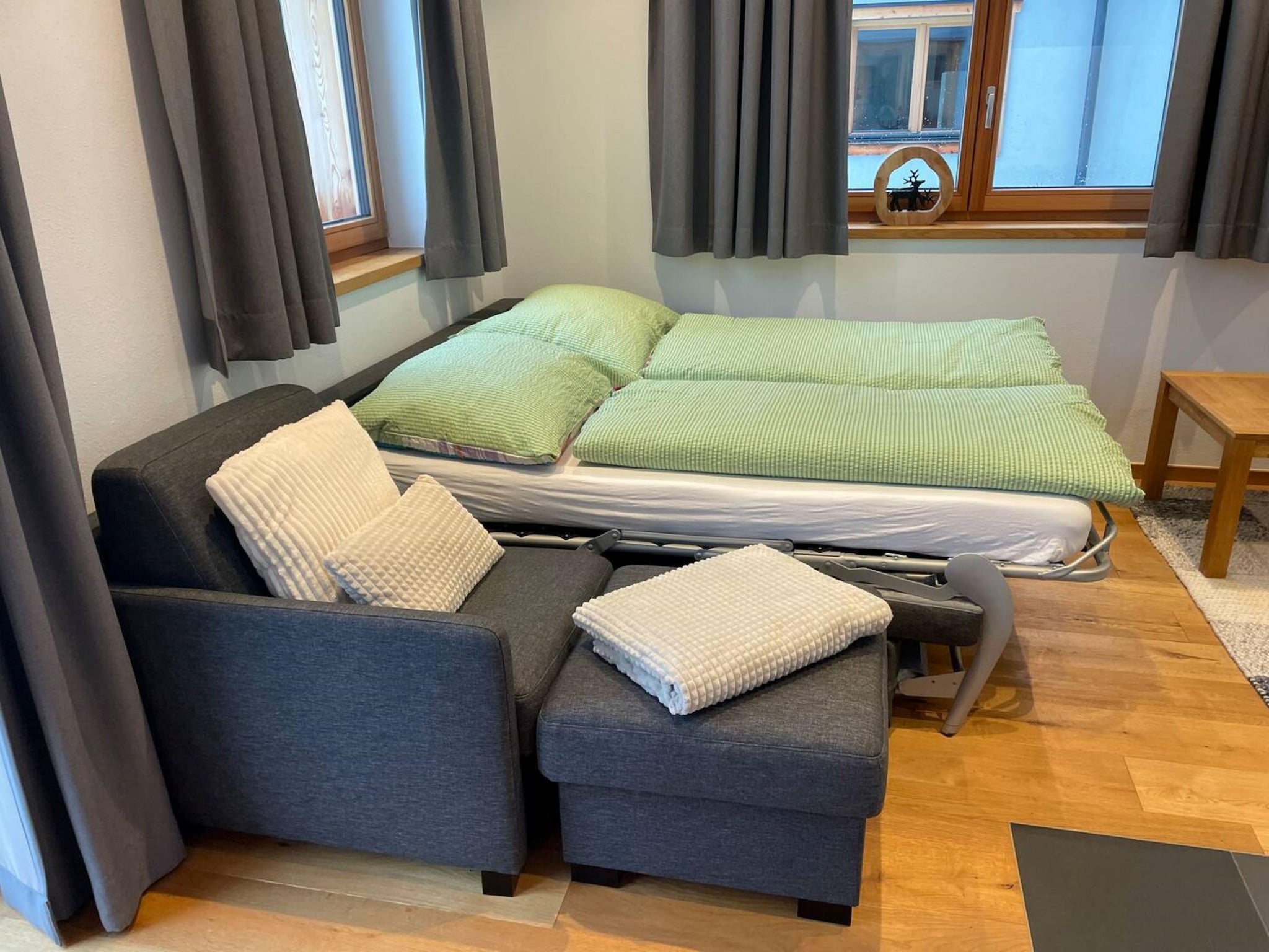 Vakantiehuis Luxusapartment mit Sauna am Berg
