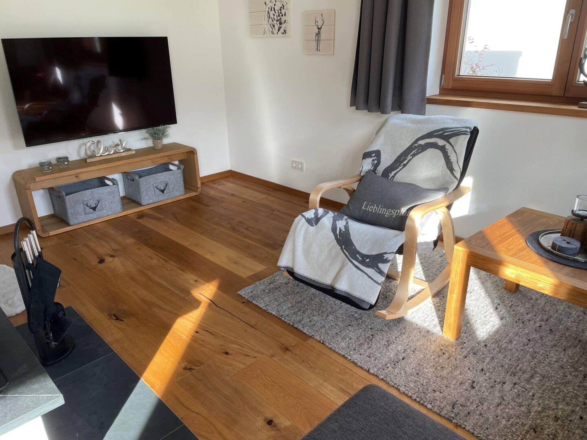 Vakantiehuis Luxusapartment mit Sauna am Berg