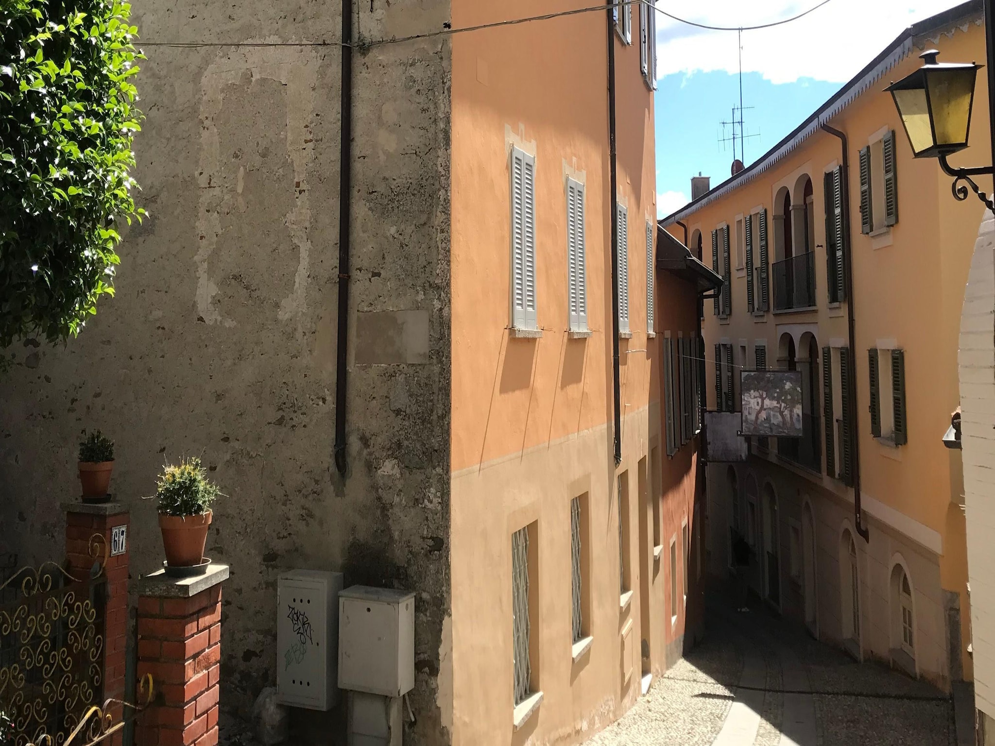 公寓 Ai Rronchi - piccolo appartamento con giardino a C