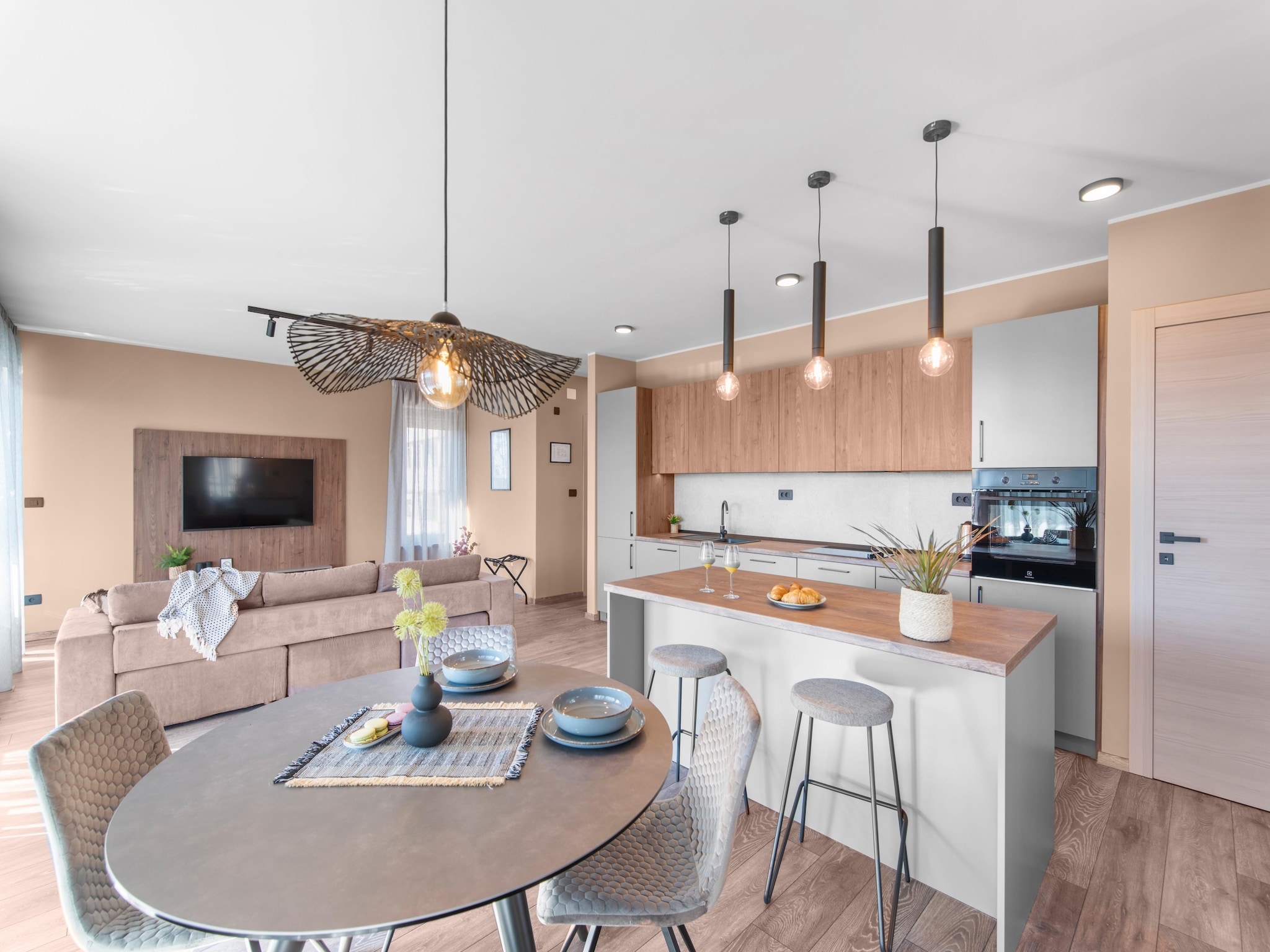 Ferienhaus Quercus village penthouse 2 with bubble bath