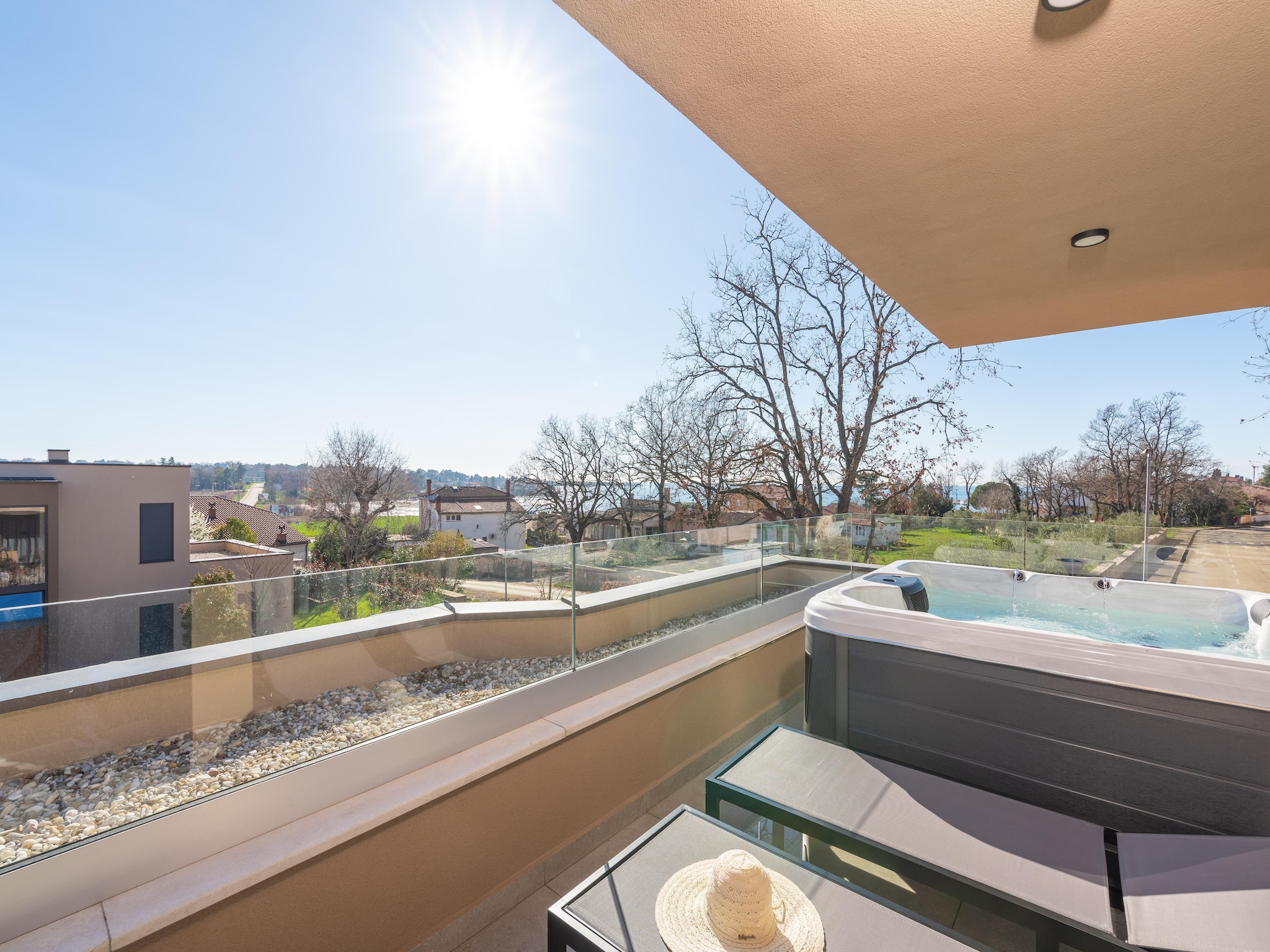 Ferienhaus Quercus village penthouse 2 with bubble bath