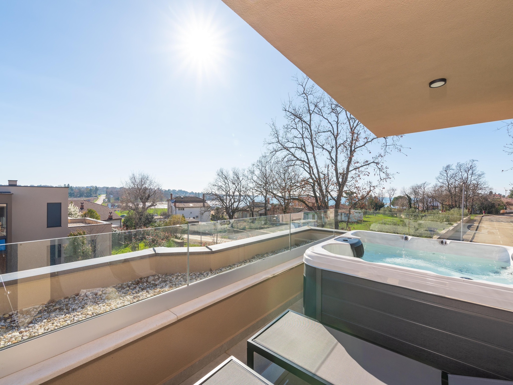 Ferienhaus Quercus village penthouse 2 with bubble bath