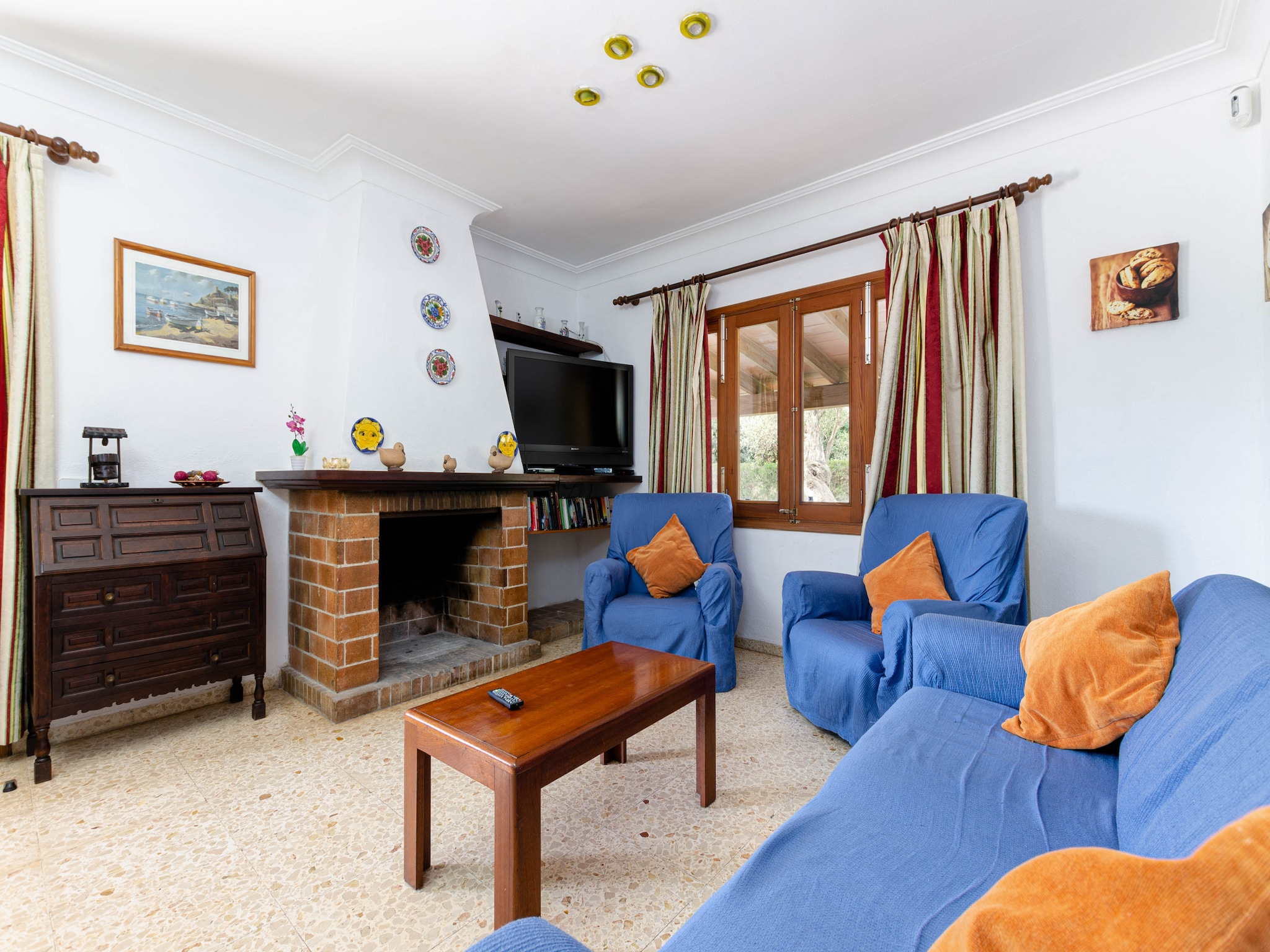 Feriebolig Finca en Pollença con piscina y barbacoa, Esc