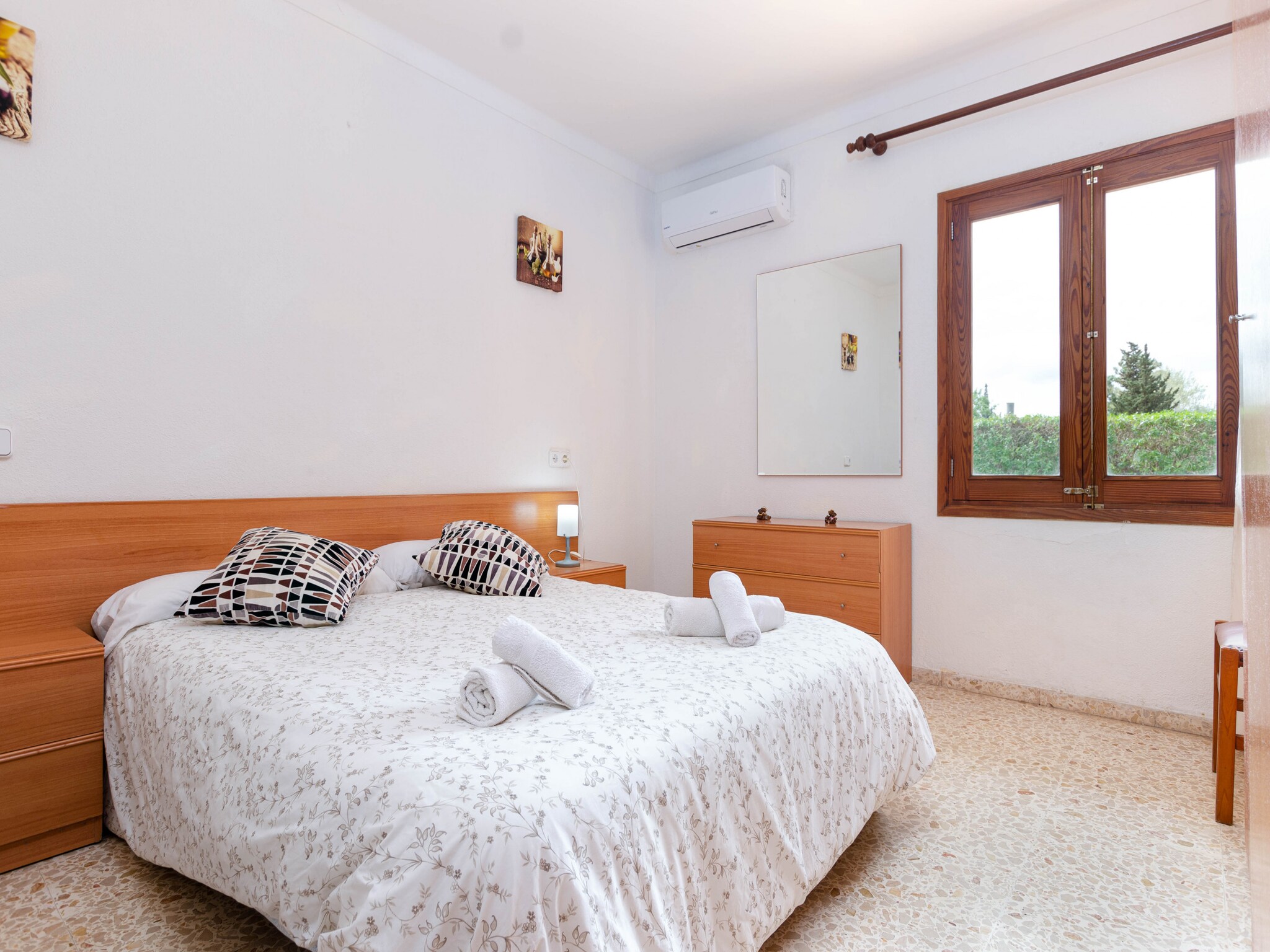 Feriebolig Finca en Pollença con piscina y barbacoa, Esc