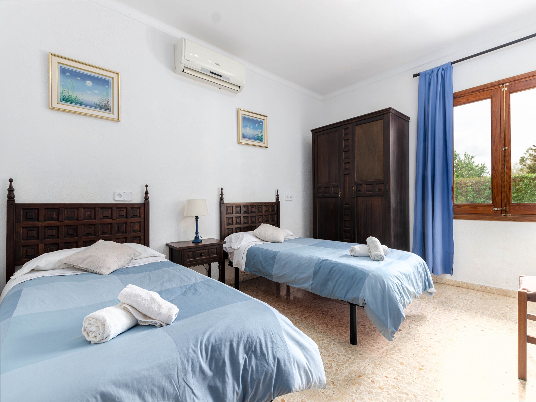 Feriebolig Finca en Pollença con piscina y barbacoa, Esc