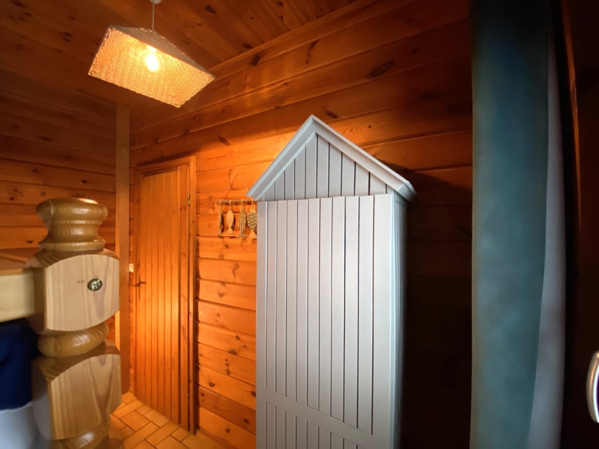 Ferienhaus LE FISHING LODGE Chalet en bois avec Bain Nordique