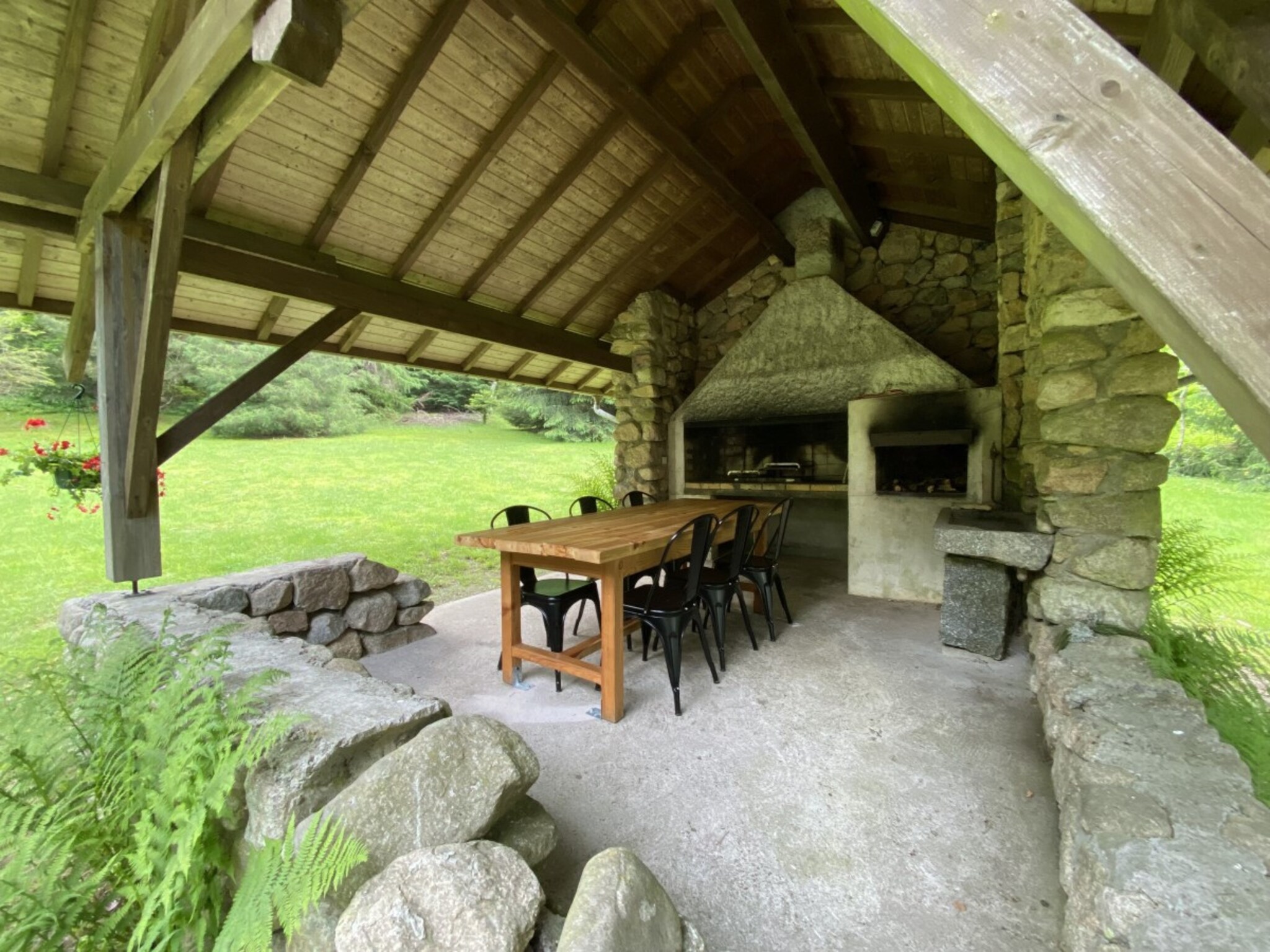 Ferienhaus LE FISHING LODGE Chalet en bois avec Bain Nordique