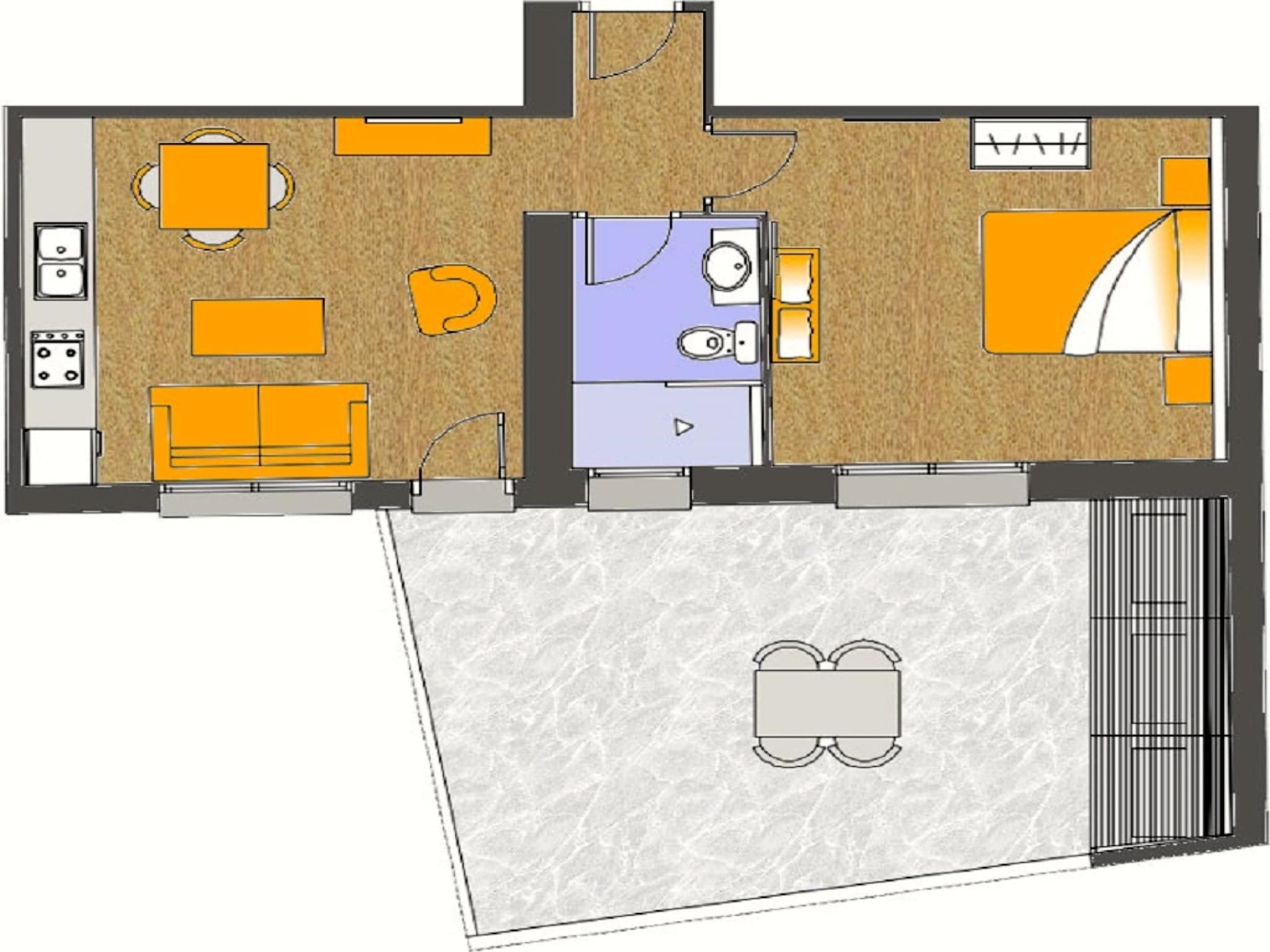 Apartamento PETIT PALS 102 - PALS