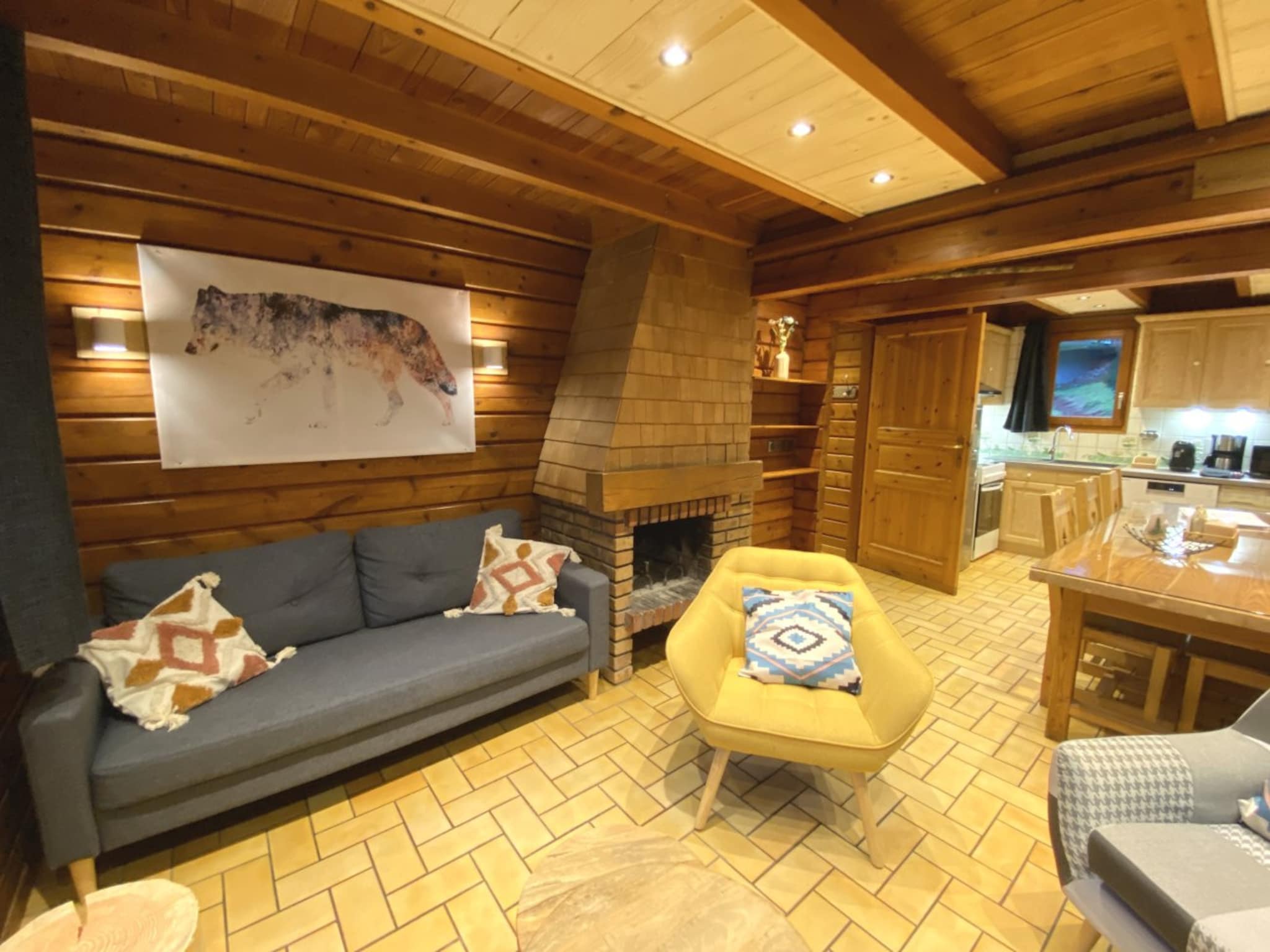 Ferienhaus LE GRIZZLY Chalet en bois au calme