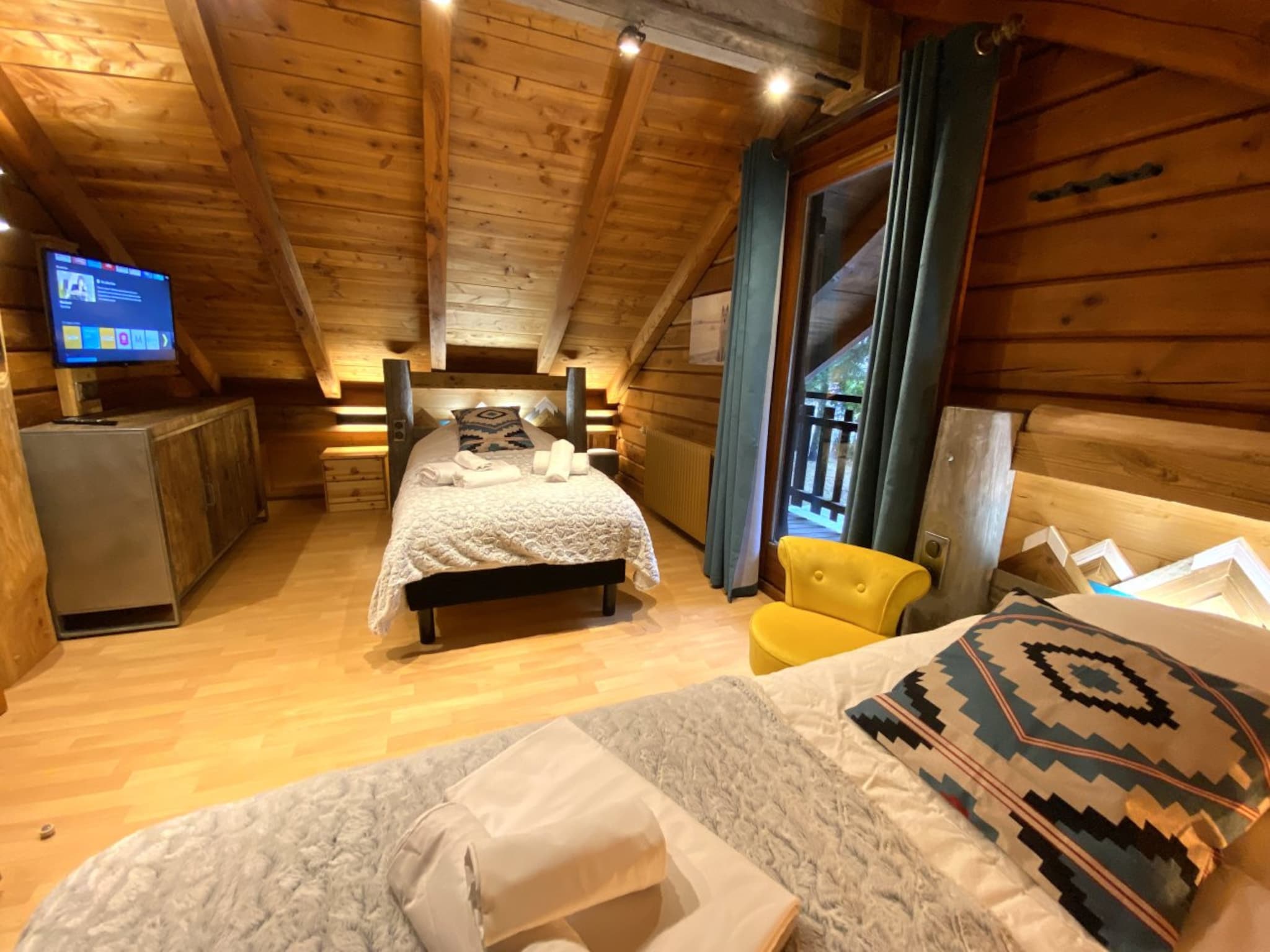 Ferienhaus LE GRIZZLY Chalet en bois au calme