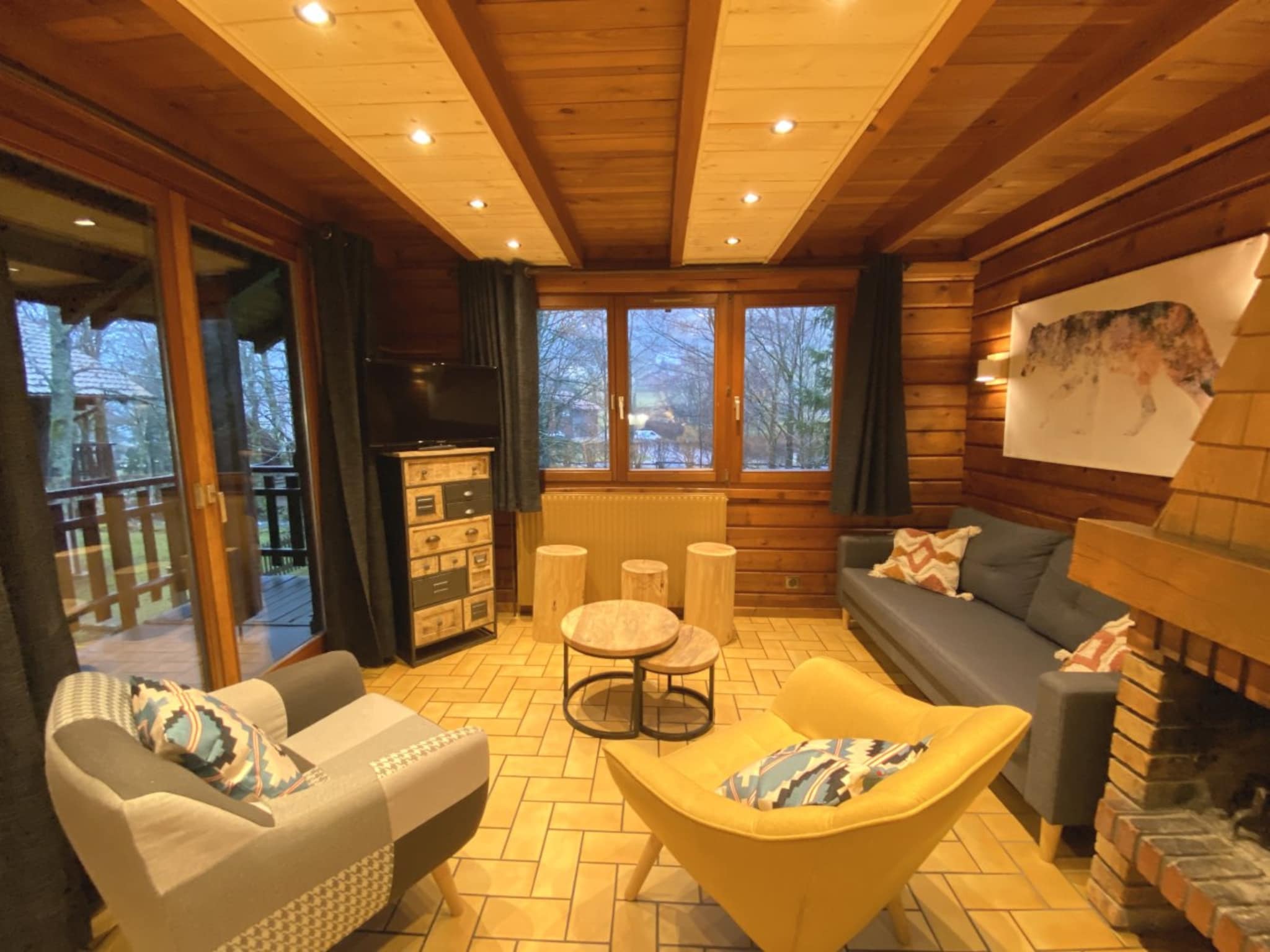 Ferienhaus LE GRIZZLY Chalet en bois au calme