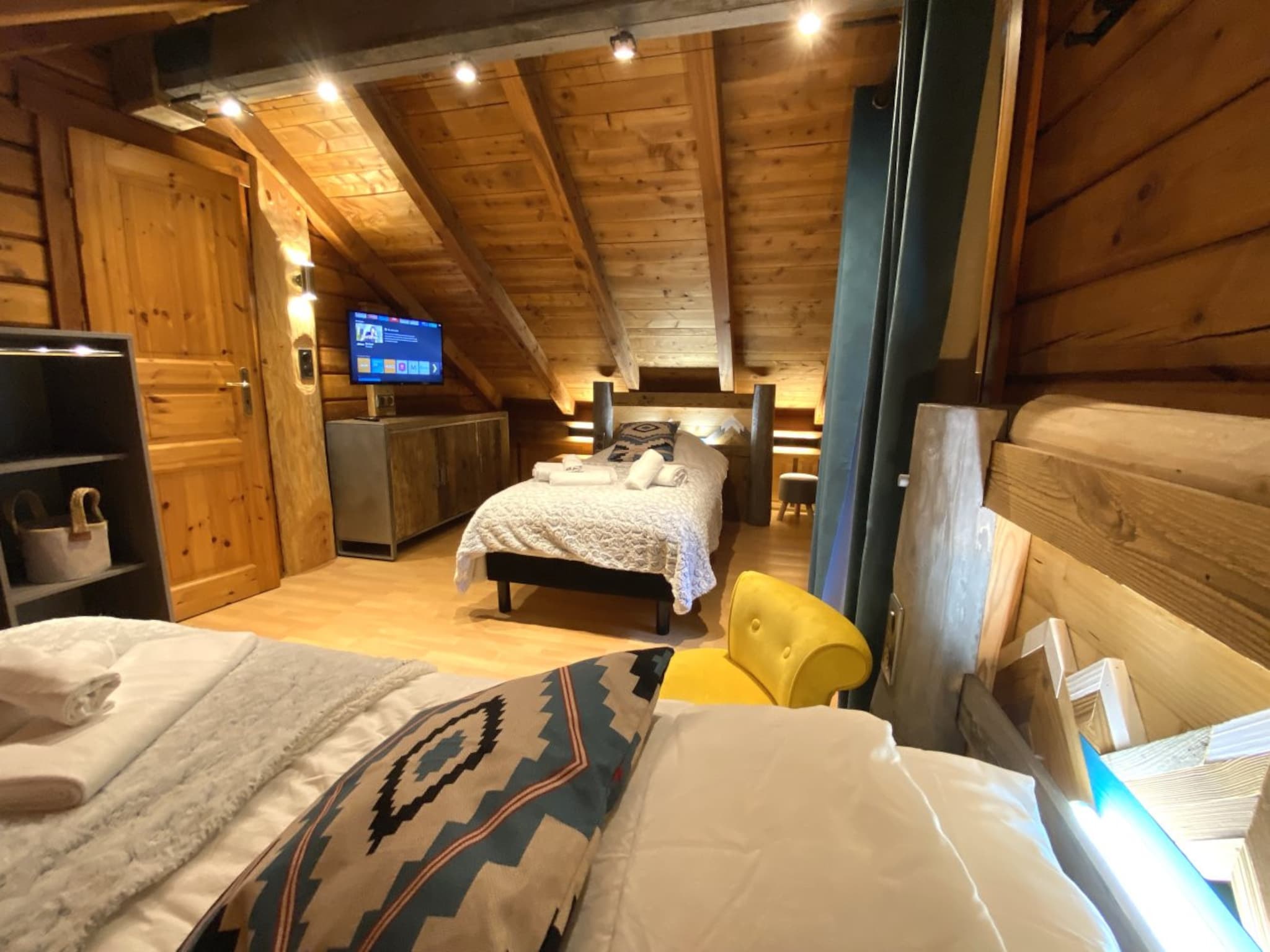 Ferienhaus LE GRIZZLY Chalet en bois au calme