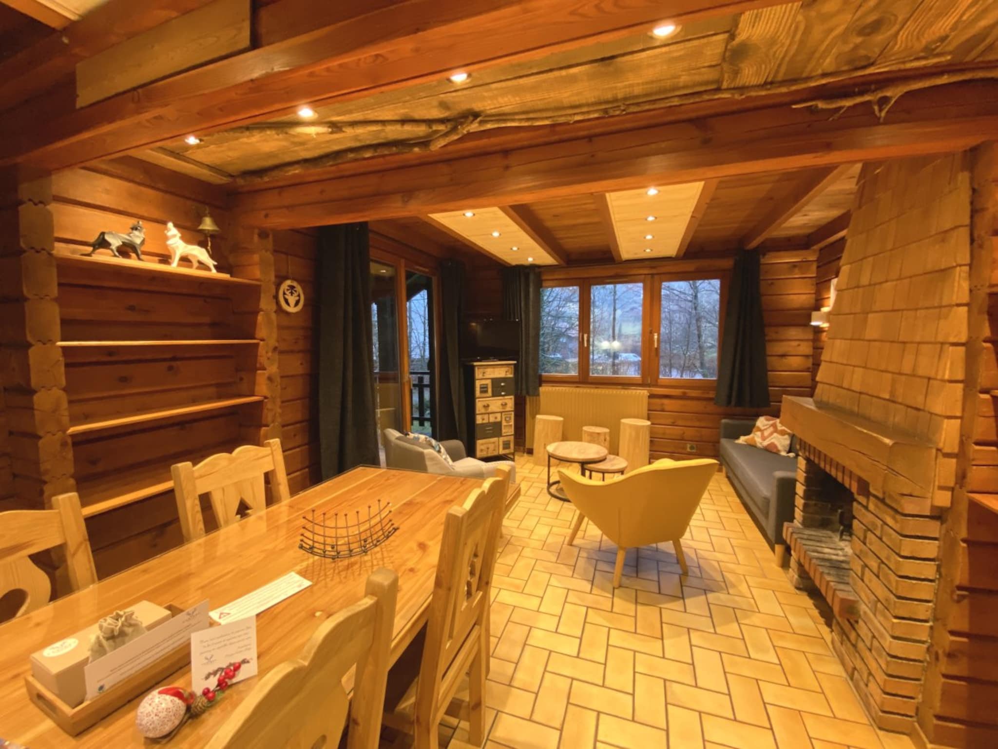 Ferienhaus LE GRIZZLY Chalet en bois au calme