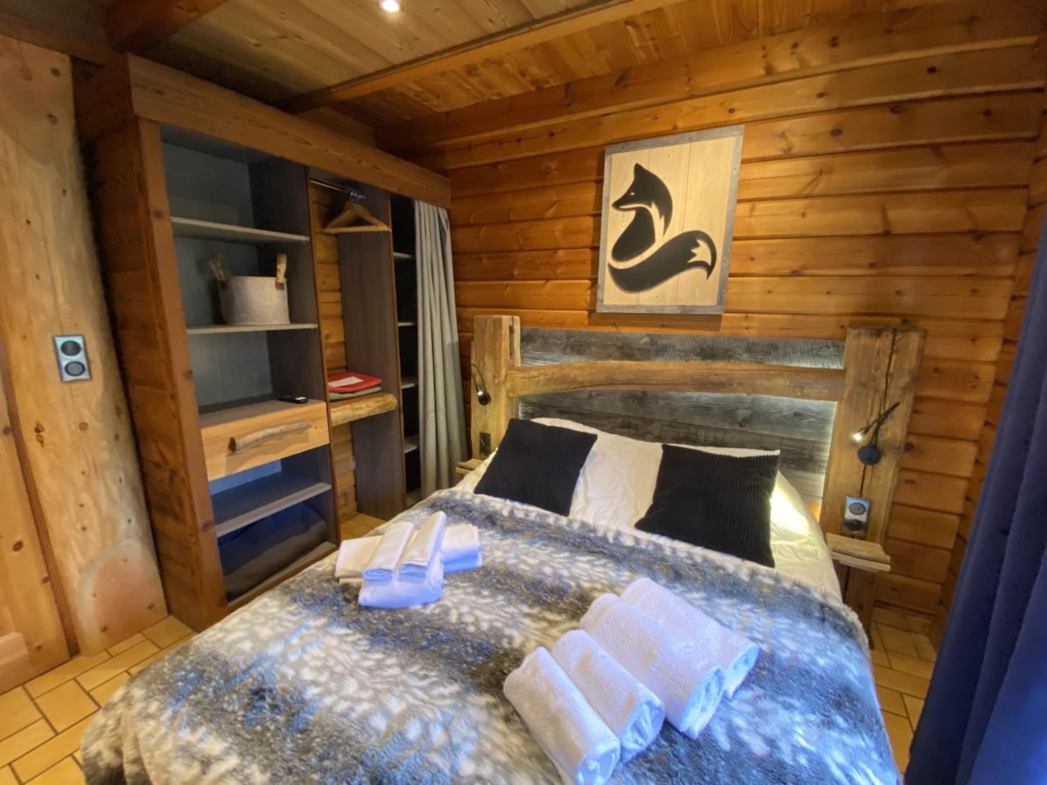 Ferienhaus LE RENARD  Chalet en bois au calme