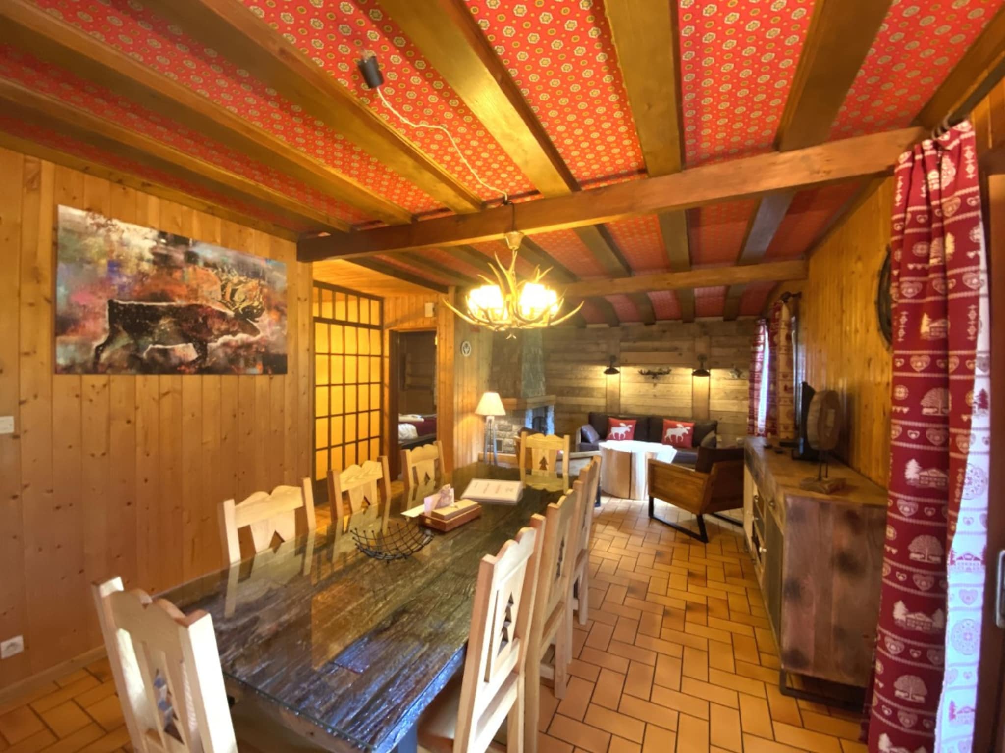 Feriebolig LE TRAPPEUR  Chalet en bois vue montagne