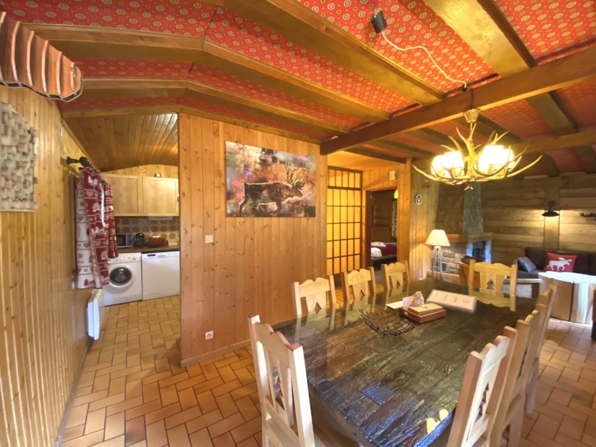 Feriebolig LE TRAPPEUR  Chalet en bois vue montagne