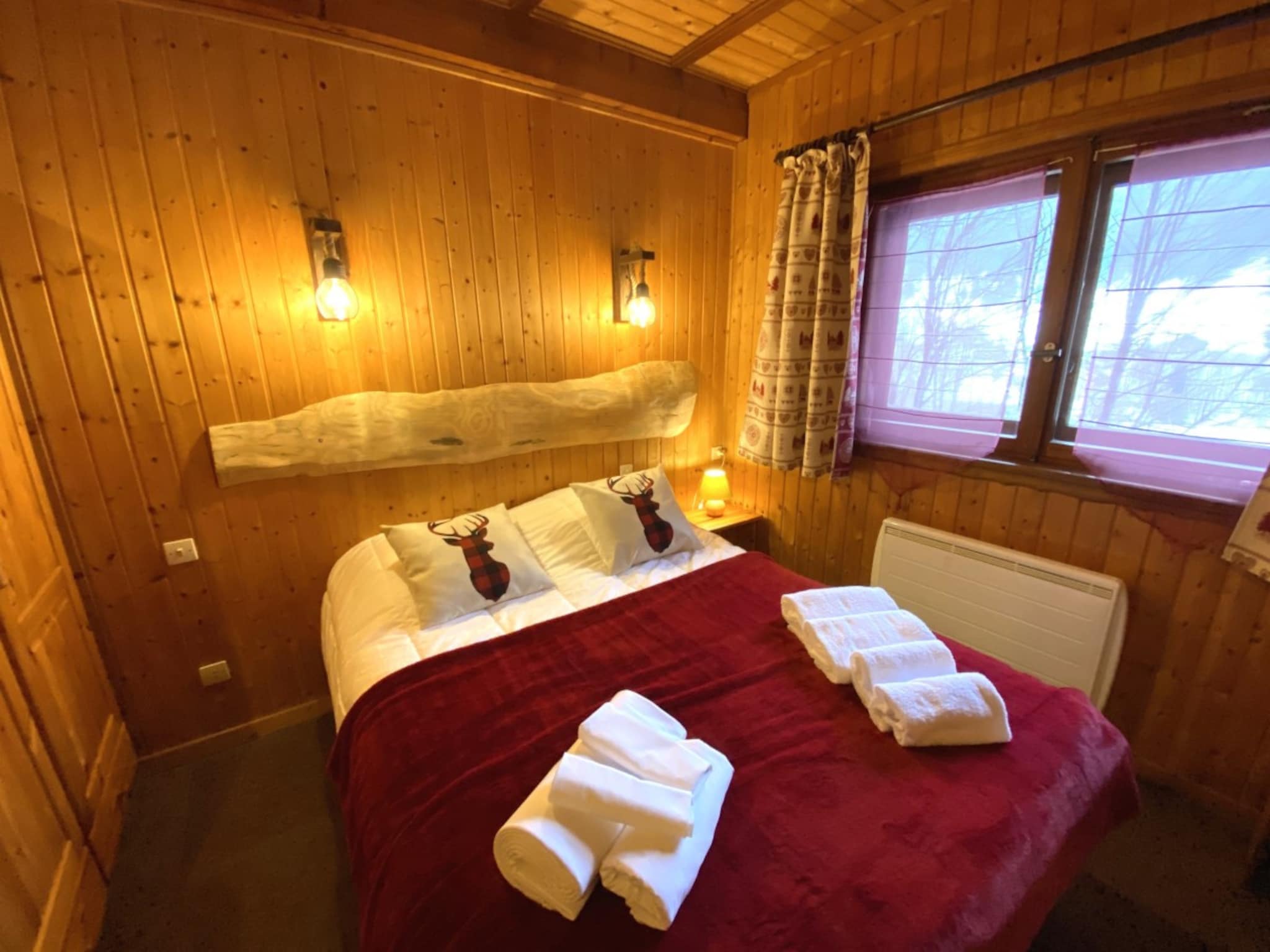 Feriebolig LE TRAPPEUR  Chalet en bois vue montagne