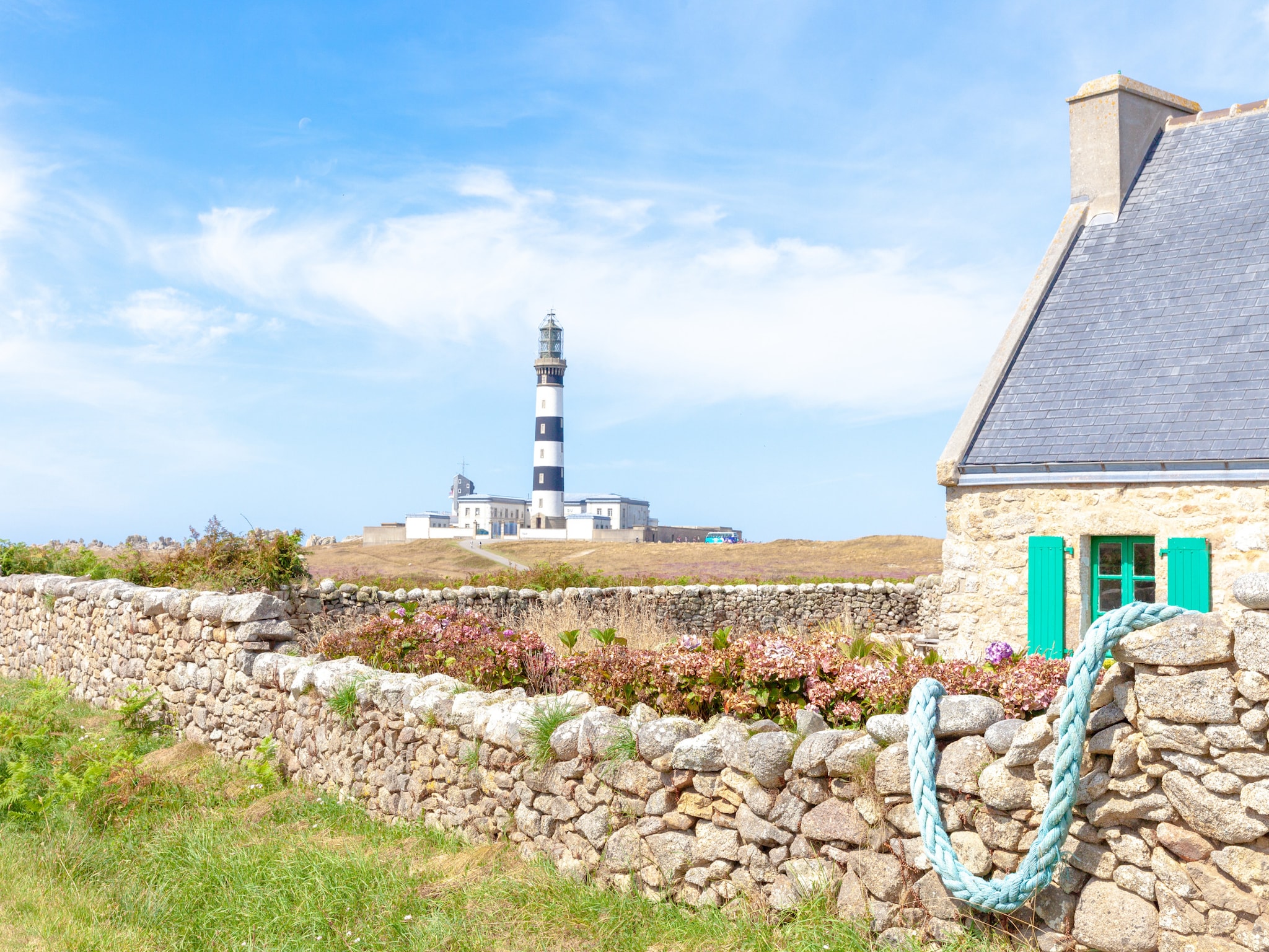 Ferienwohnung ROSCAROC - ENEZ AR BEG (côté jardin) - P